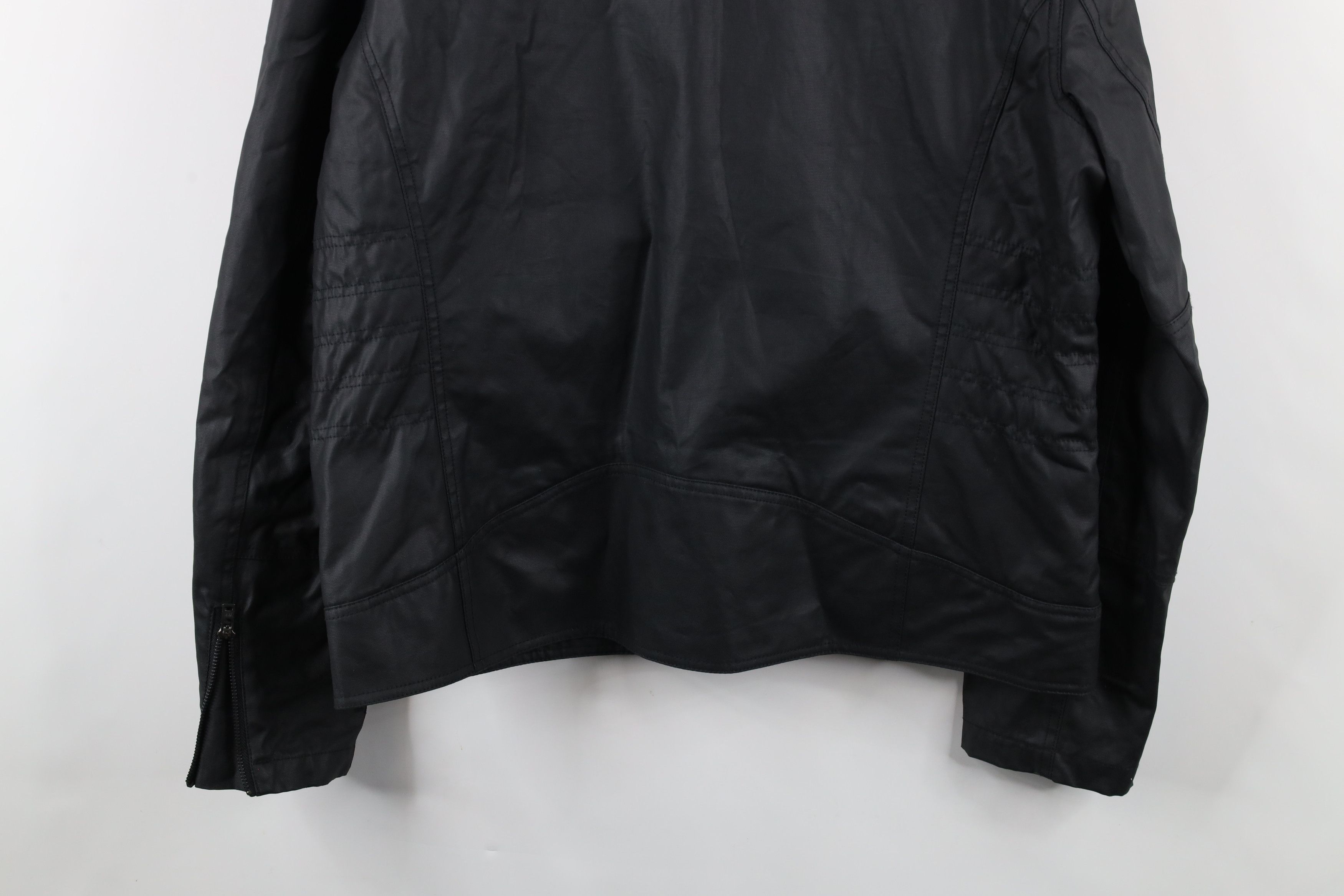 Fox Racing × Vintage Vintage Fox Racing Canvas Cafe Racer Bomber Jacket Black Size US XL / EU 56 / 4 - 13 Thumbnail