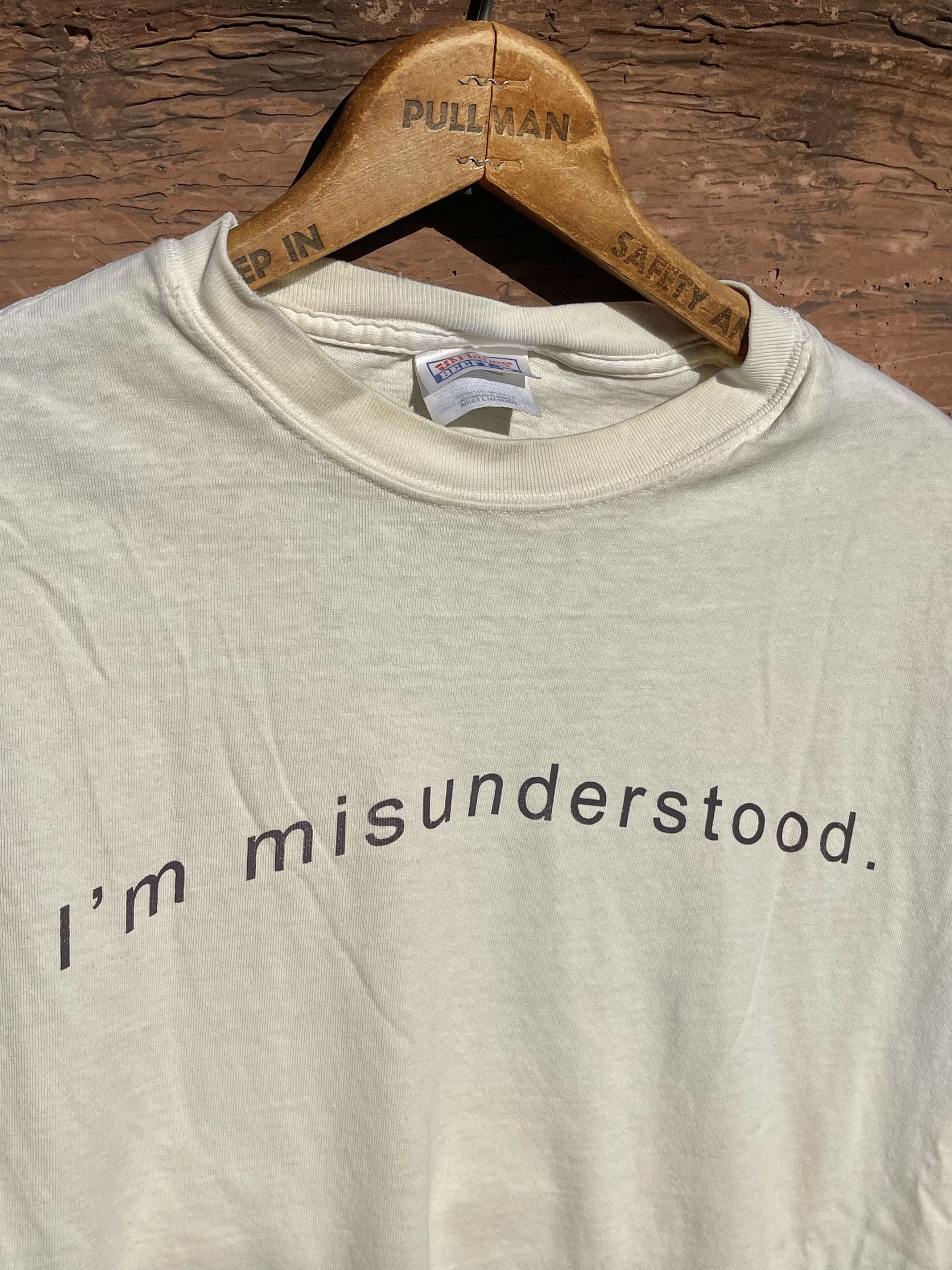Vintage 1998 Misunderstood Vintage Y2K Website Apple Mac T-Shirt Size US L / EU 52-54 / 3 - 3 Thumbnail