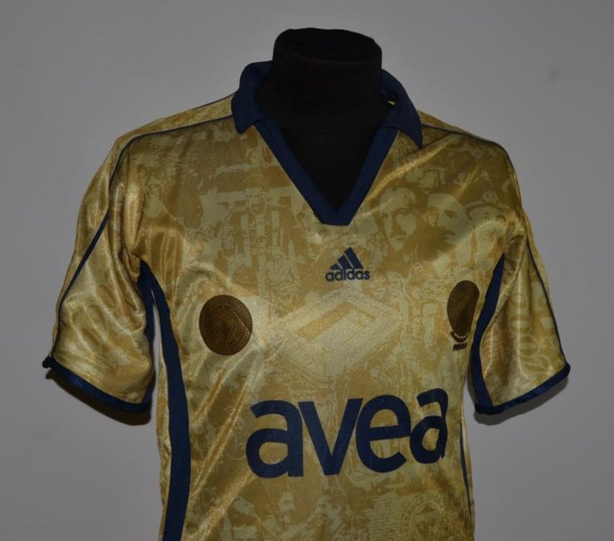Adidas Adidas FENERBAHCE 2006 2007 T-shirt MAGLIA CALCIO CENTENARIO Size US L / EU 52-54 / 3 - 2 Thumbnail