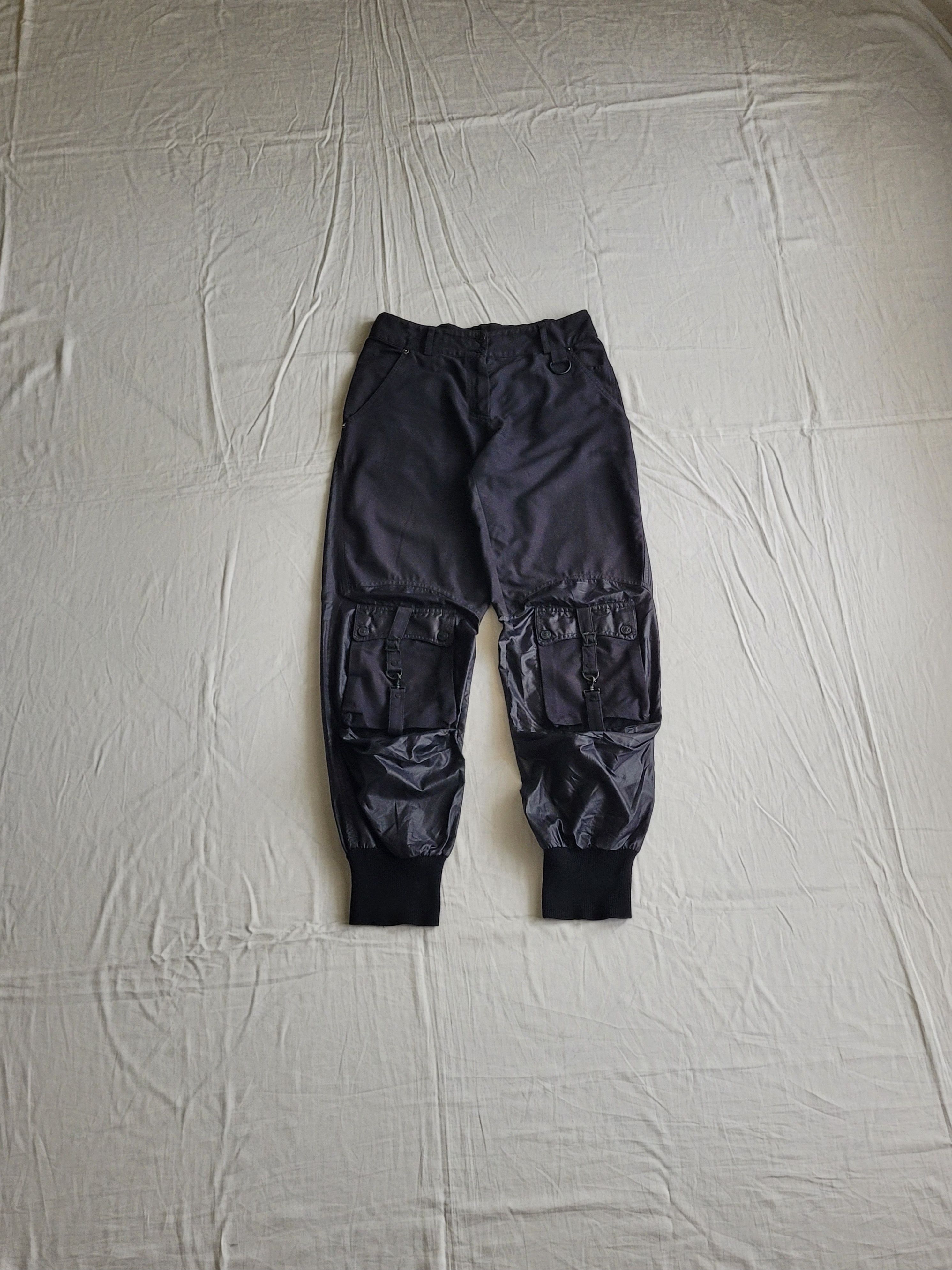 Dior Dior by John Galliano 2004 archive parachute cargo pants Size 27" / US 4 / IT 40 - 1 Thumbnail