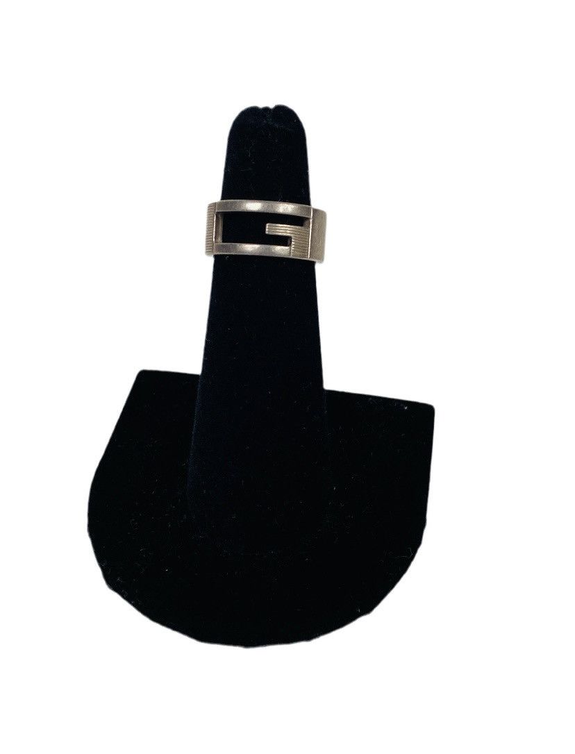 Gucci Gucci .925 Silver G Ring Size IT 12 Size ONE SIZE - 2 Thumbnail