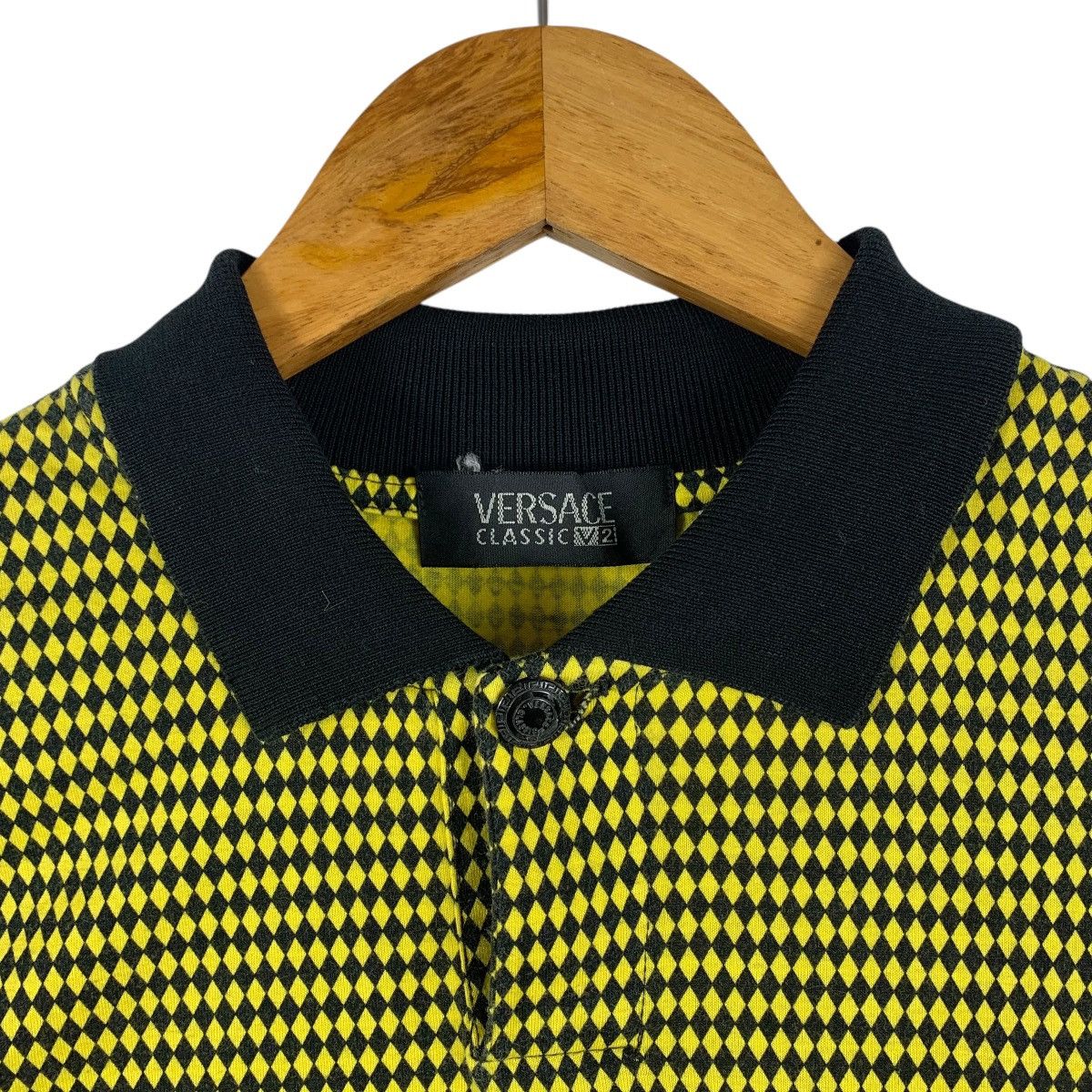 Designer × Versace Vintage VERSACE CLASSIC V2 polo tee Size US L / EU 52-54 / 3 - 5 Thumbnail