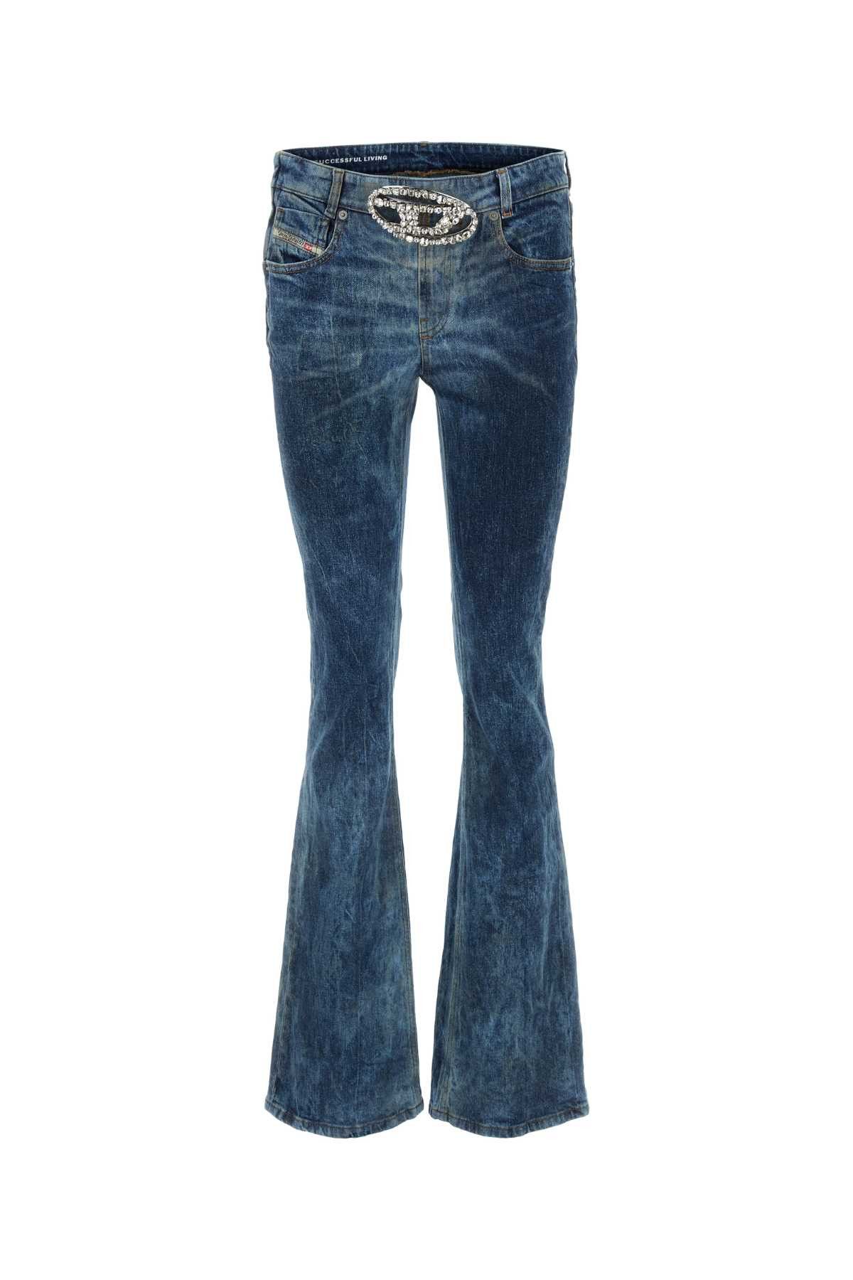 image of Diesel Stretch Denim 1969 D-Ebbey 0Pgal Jeans in Blue, Women's (Size 26)