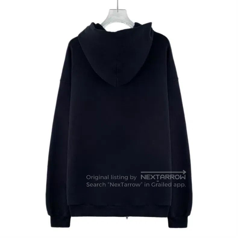 Balenciaga Balenciaga Black Labeled Cotton Hooded Zipper Long Sleeve Size US XS / EU 42 / 0 - 2 Thumbnail