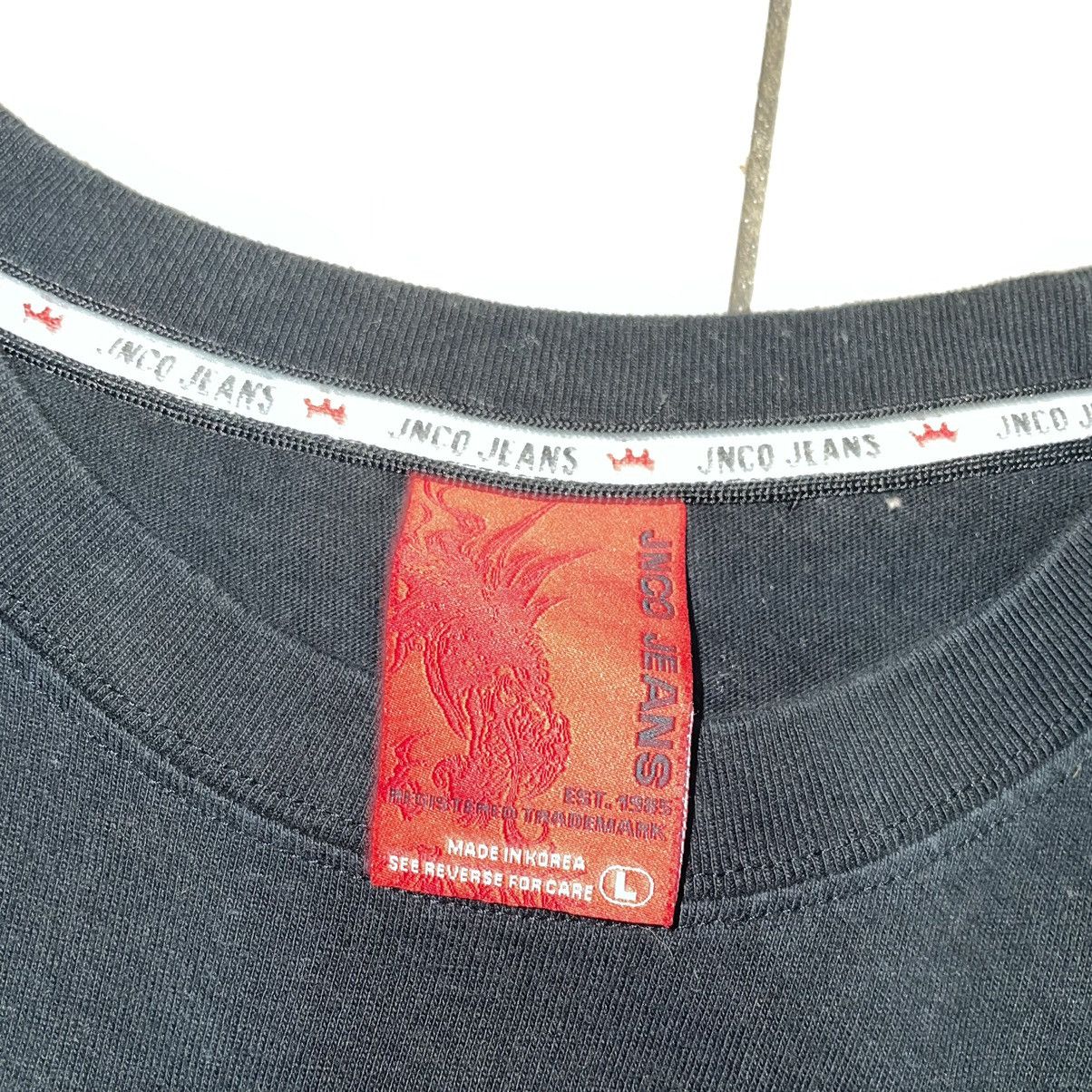 JNCO × Vintage JNCO Cross Longsleeve Shirt Size US L / EU 52-54 / 3 - 3 Thumbnail