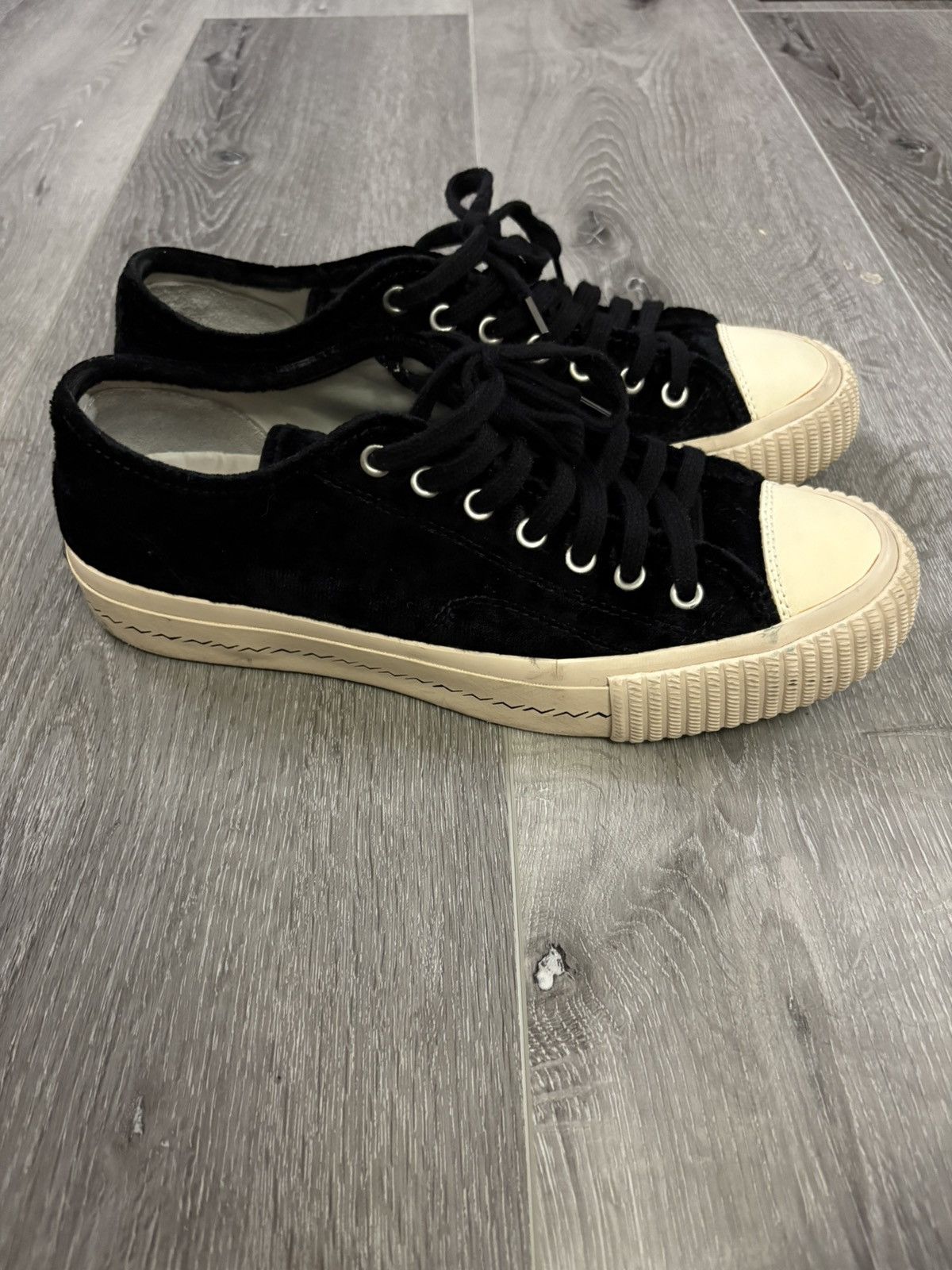 Visvim Visvim Skagway low black velvet Size US 10 / EU 43 - 4 Thumbnail