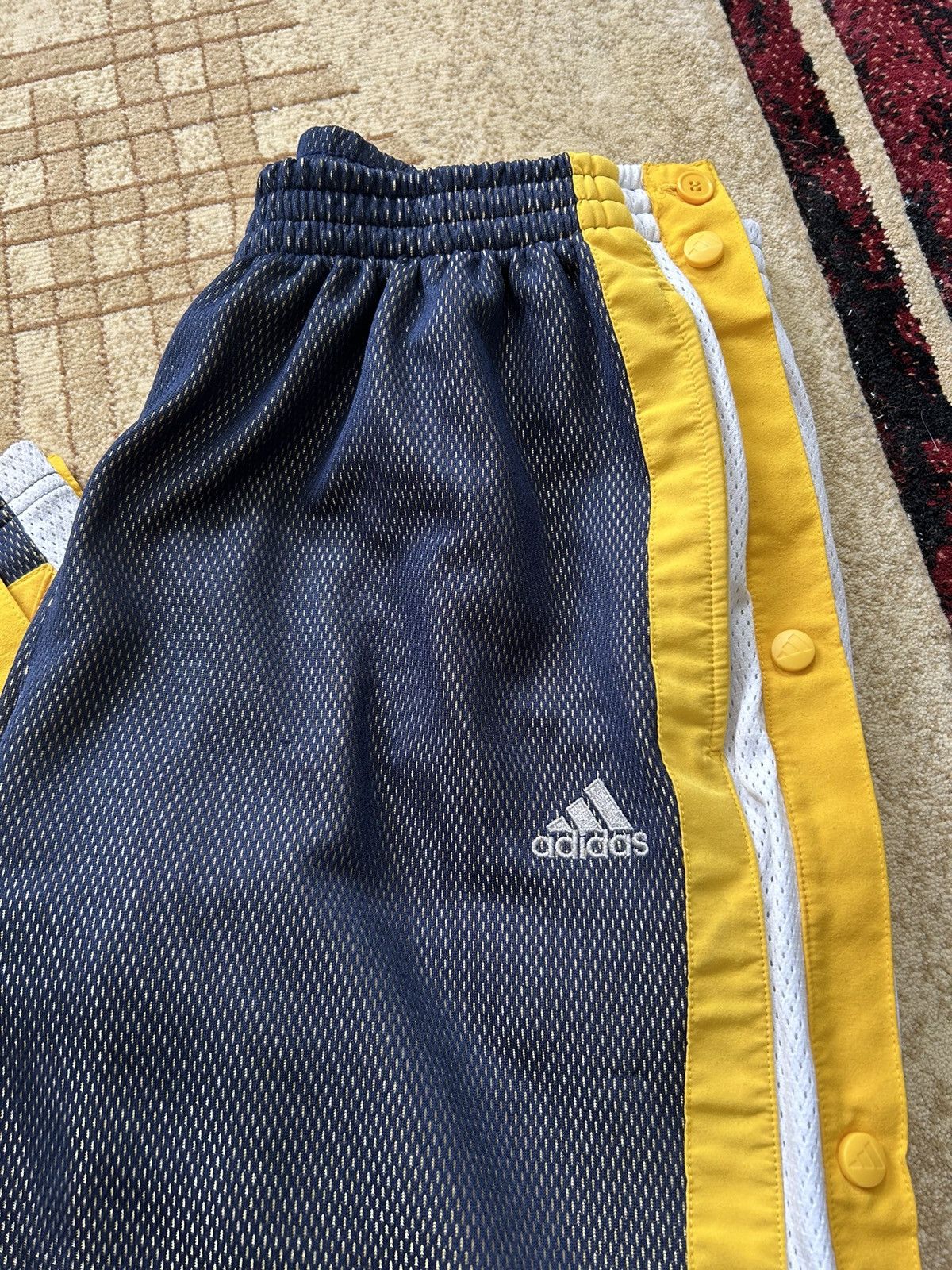 Adidas Vintage 90s Adidas Basketball Retro Track Suit Size US 34 / EU 50 - 11 Thumbnail
