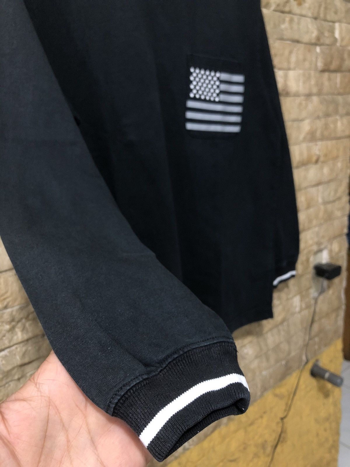 Beams Plus × Japanese Brand × Vintage Vintage Beams USA Flag Long Sleeve Size US M / EU 48-50 / 2 - 4 Thumbnail
