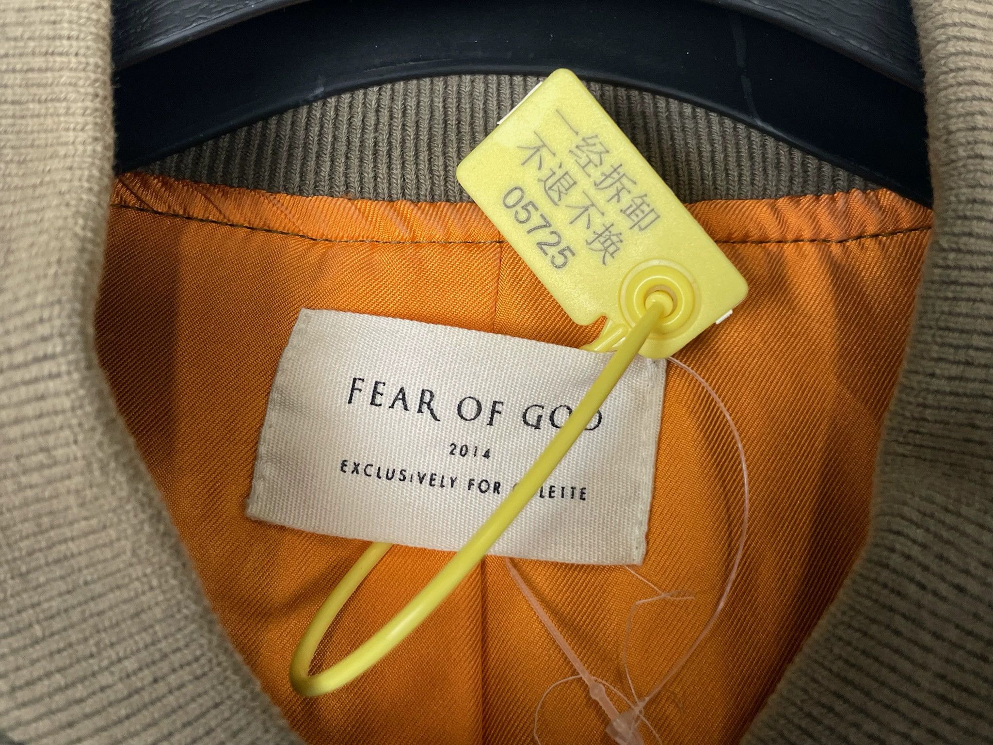 Fear of God Fear Of God 3rd Colette x Gold Zipper Bomber L Size US L / EU 52-54 / 3 - 6 Thumbnail