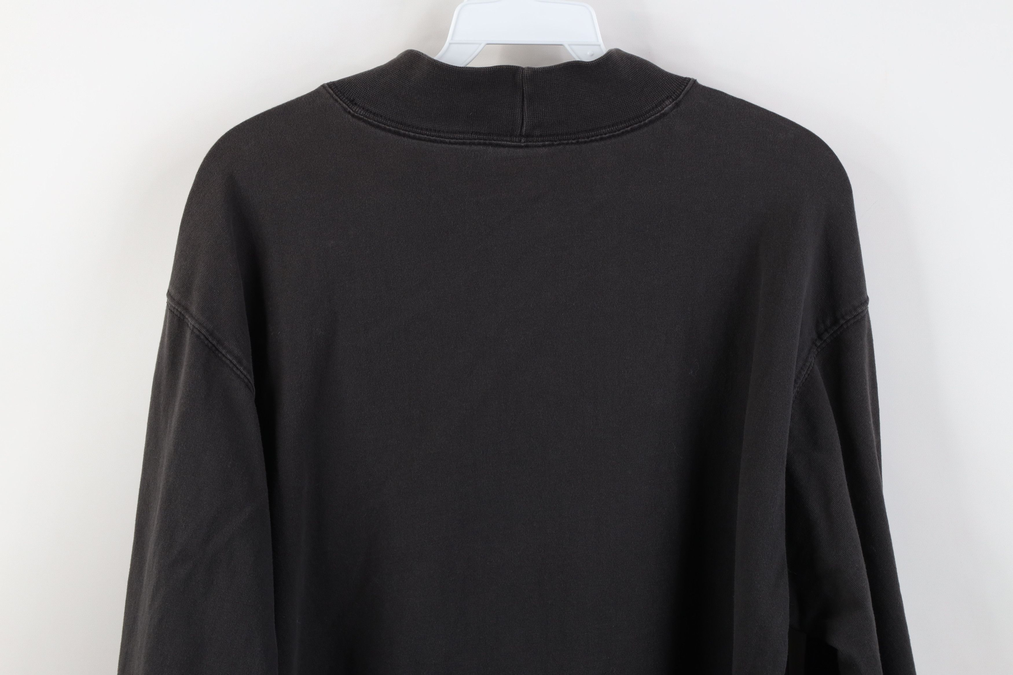 Carhartt Vintage Y2K Carhartt Heavy Ribbed Knit Mock Neck T-Shirt Size US M / EU 48-50 / 2 - 11 Thumbnail