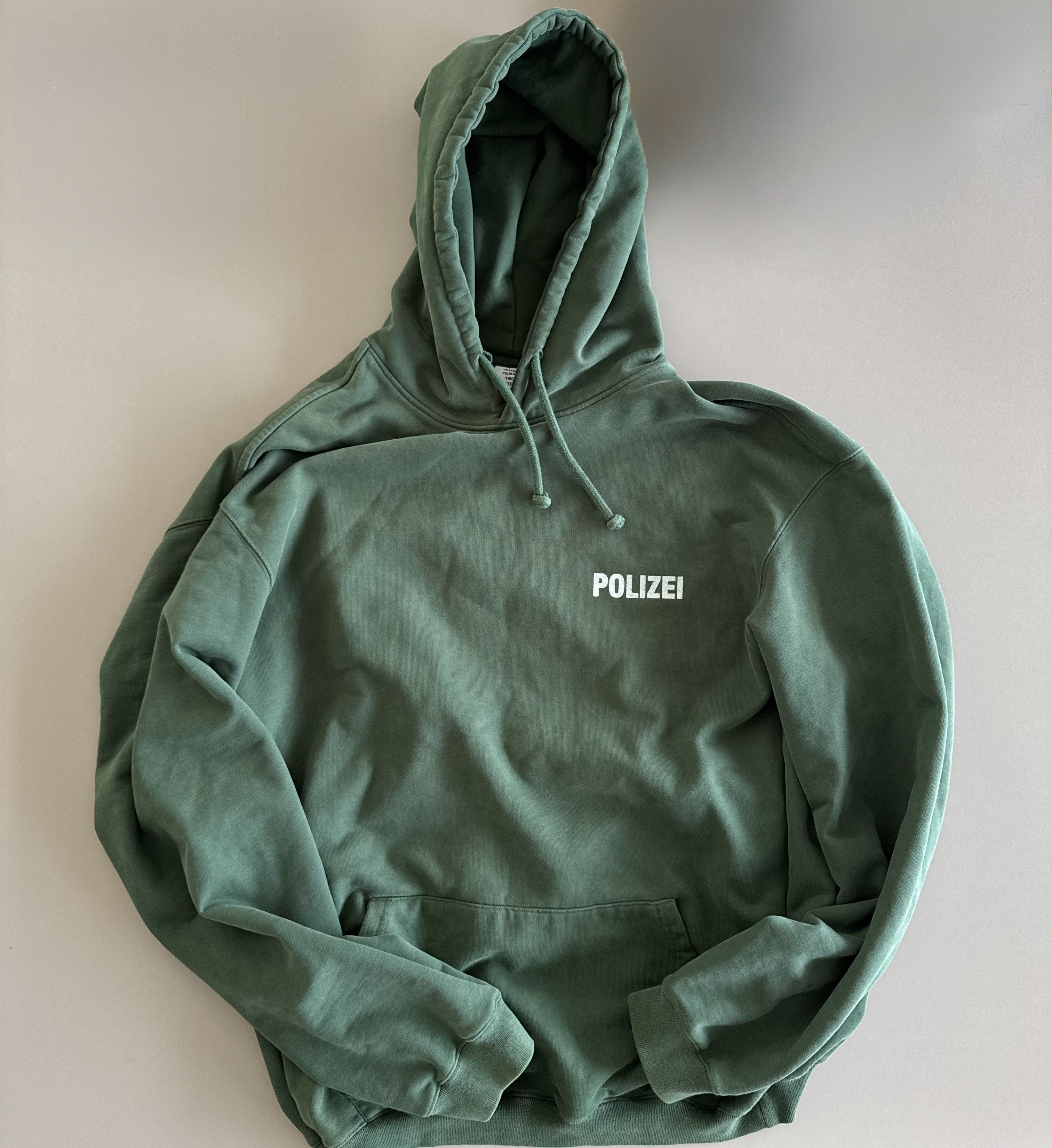 Vetements Polizei Hoodie SS16 Size US S / EU 44-46 / 1 - 1 Thumbnail