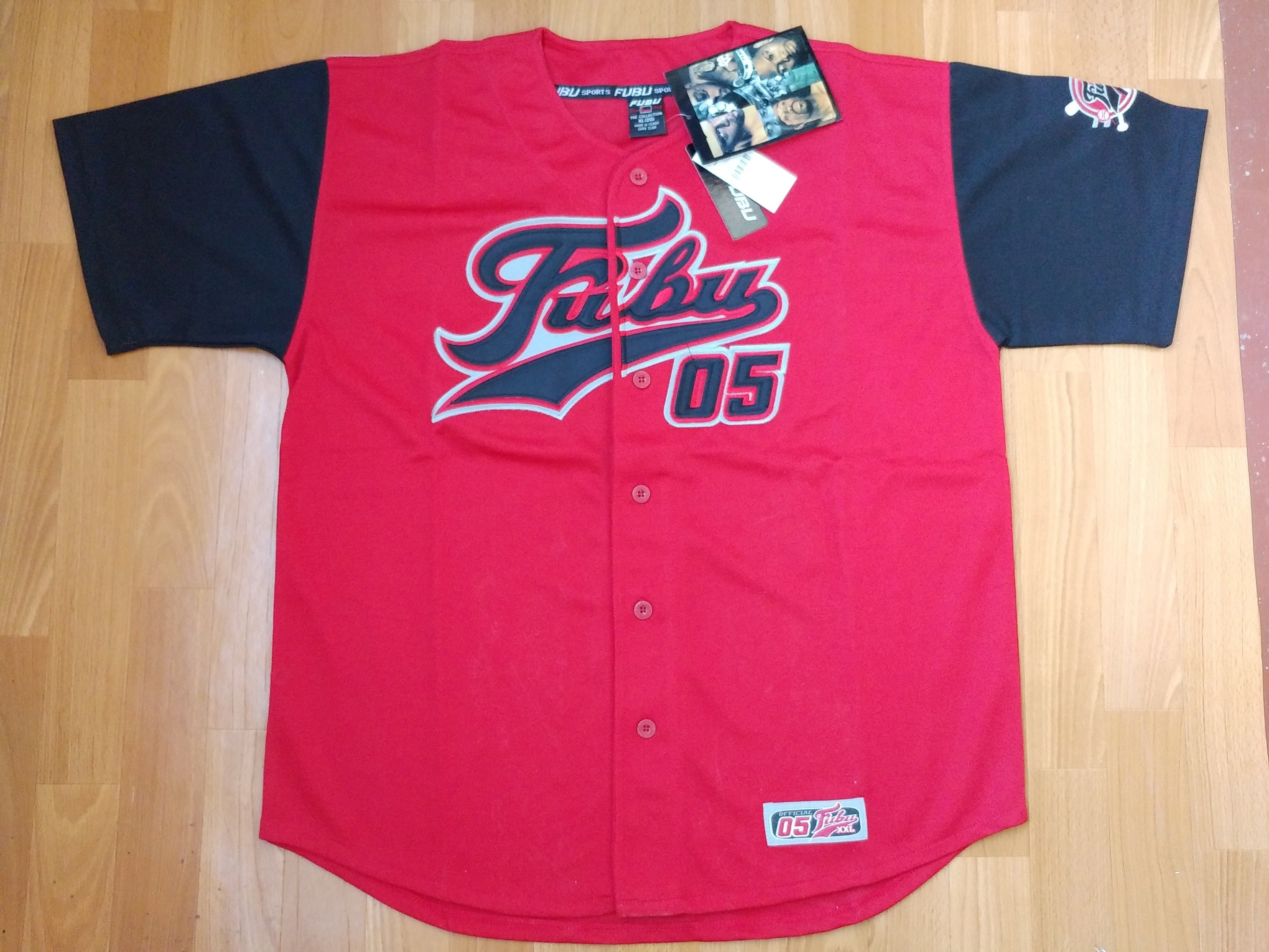 Fubu FUBU jersey, vintage hip hop t-shirt, 90s, 1990s, Y2K size L Size US L / EU 52-54 / 3 - 1 Thumbnail