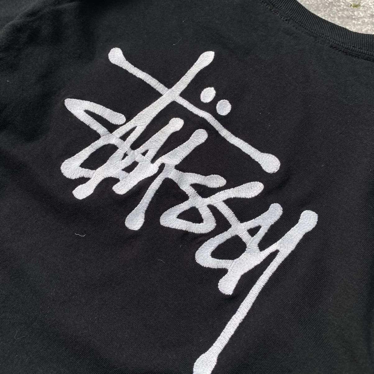 Japanese Brand × Stussy Men’s Stussy Big Logo Streetwear y2k Japanese Longsleeve Size US M / EU 48-50 / 2 - 3 Thumbnail