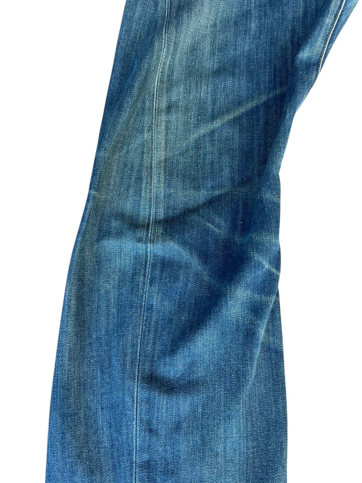 Levi's Vintage 2001 Levi’s Engineered Regular Dirty Mud Denim Jeans Size US 30 / EU 46 - 9 Thumbnail