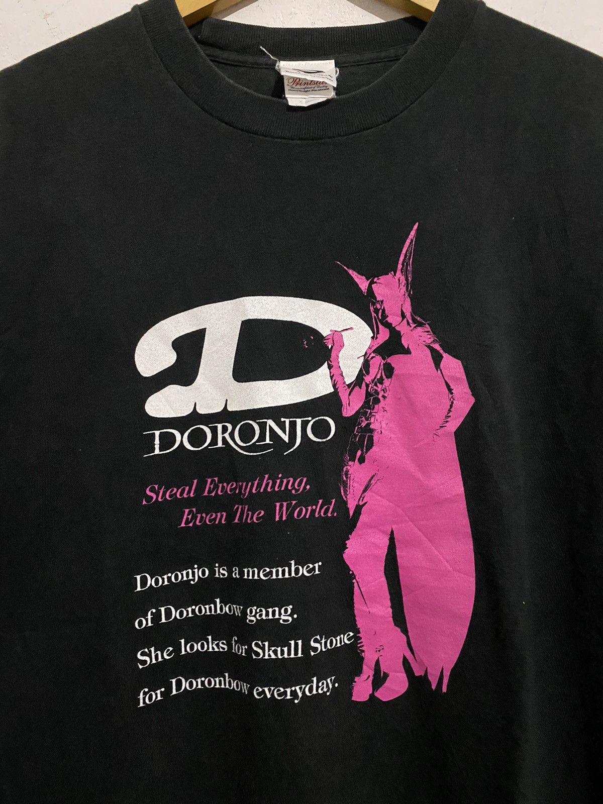 Japanese Brand 💸BINDINGOFFER💸Doronjo japanese anime crazy shirt Size US S / EU 44-46 / 1 - 2 Thumbnail