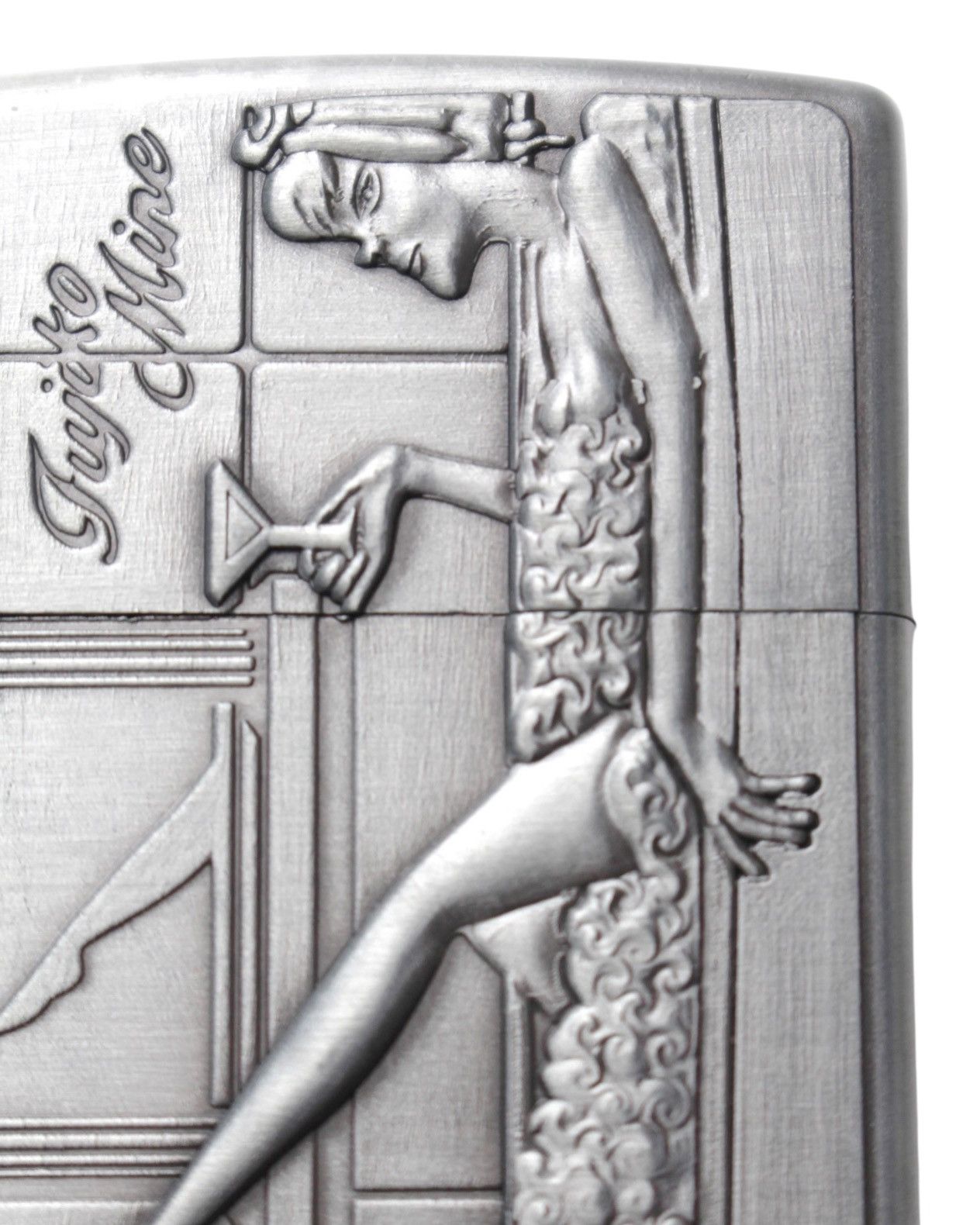 Vintage 2001 LUPIN THE 3RD FUJIKO MINE ENGRAVED METAL LIGHTER Size ONE SIZE - 5 Thumbnail