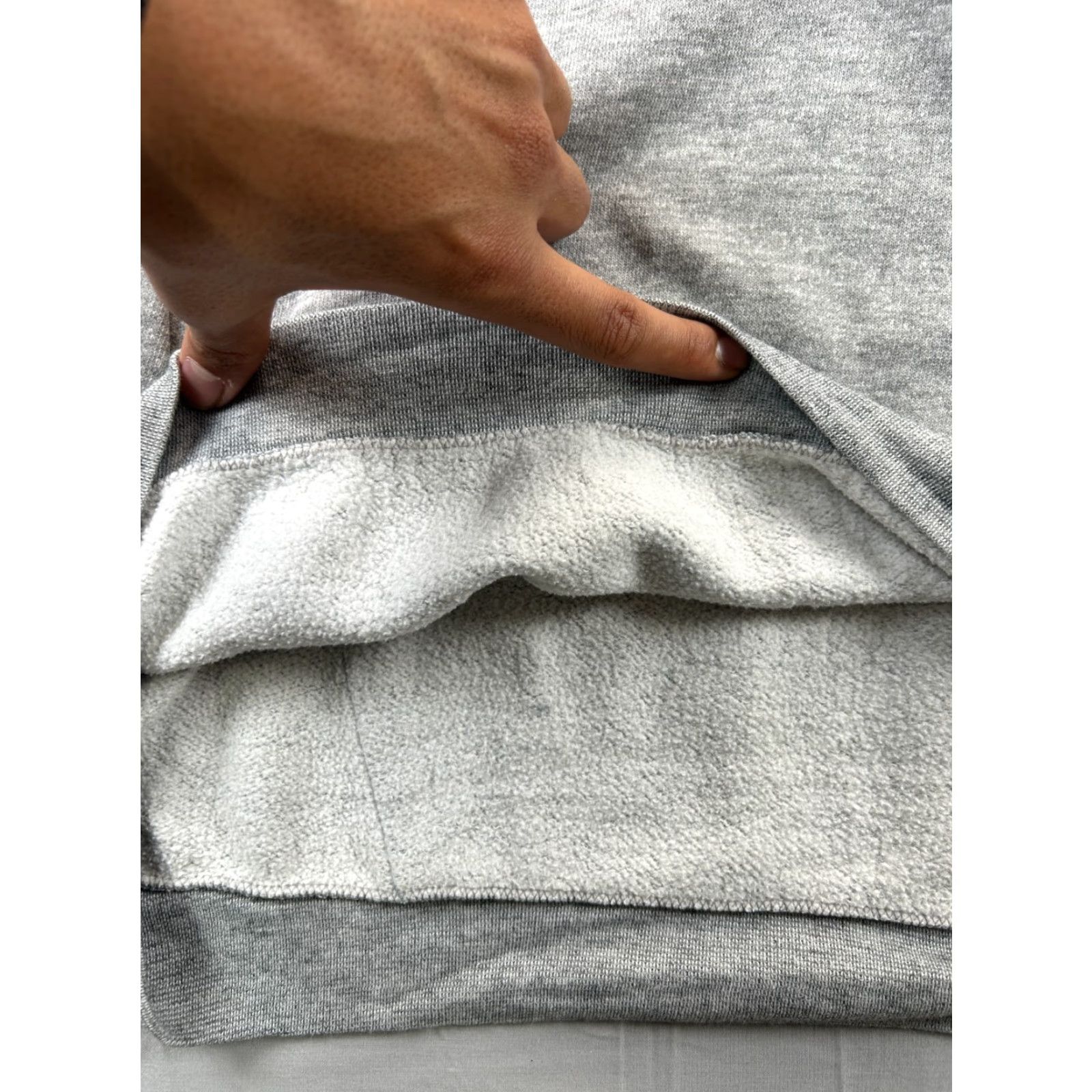 Vintage VINTAGE Hoodie 70s 80s Gray Small Men's Unbranded Pullover Sweatshirt Fleece Kangaroo Pocket Hooded Crew Neck Long Sleeve Cotton Branding: None Size US S / EU 44-46 / 1 - 3 Thumbnail