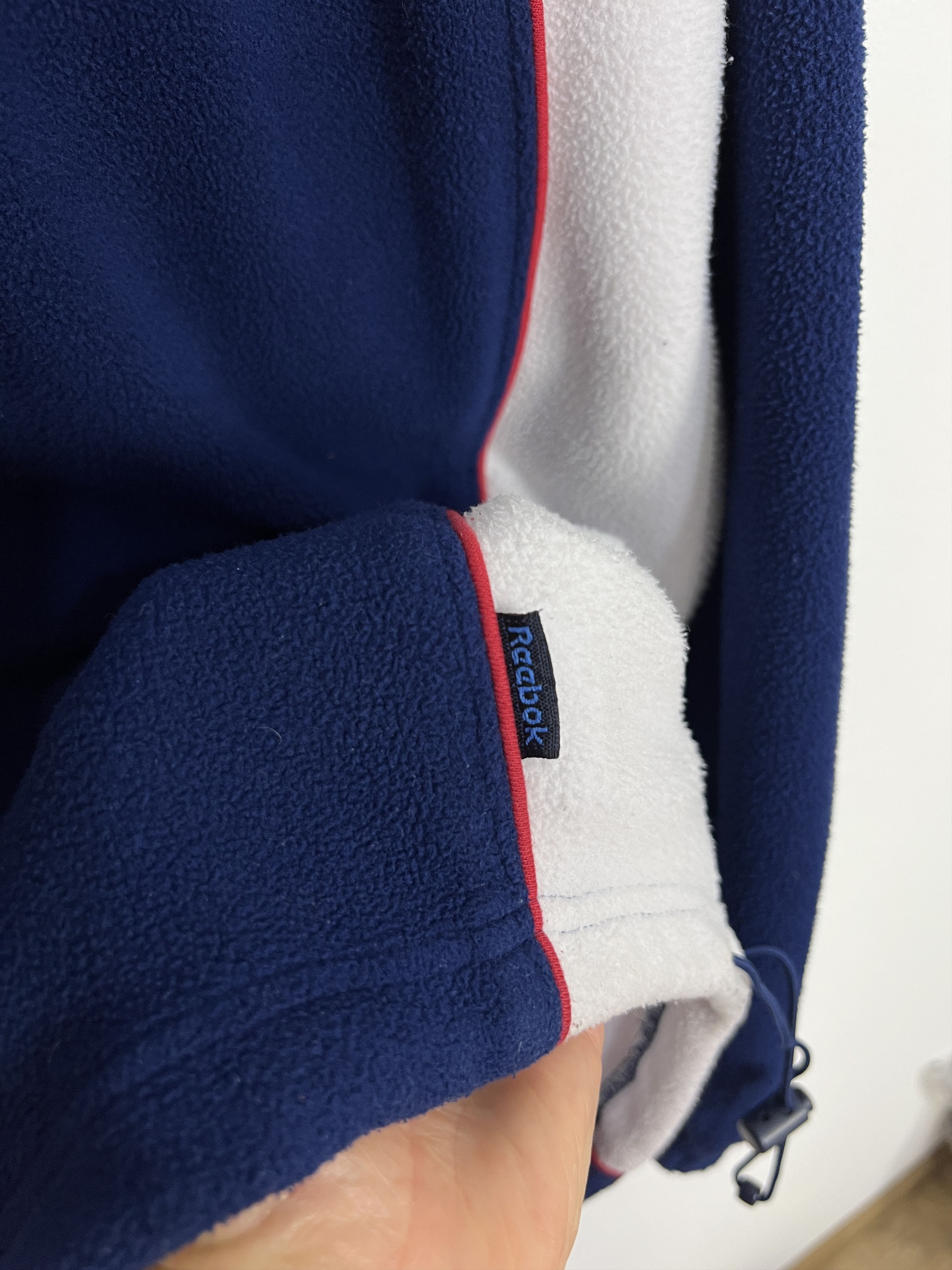 Reebok Vintage Bolton Wanderers Football Blue Fleece Jacket Track Size US M / EU 48-50 / 2 - 5 Thumbnail