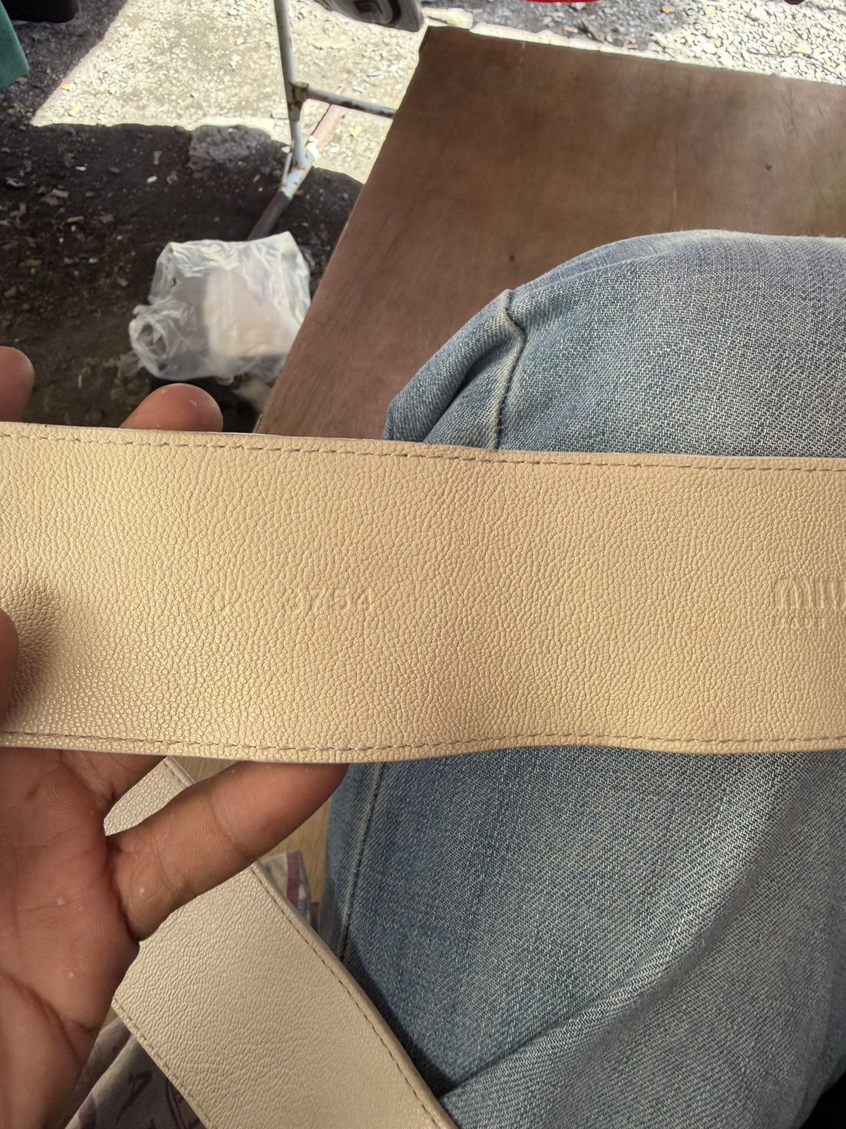 Miu Miu Miu Miu belt Size ONE SIZE - 8 Thumbnail