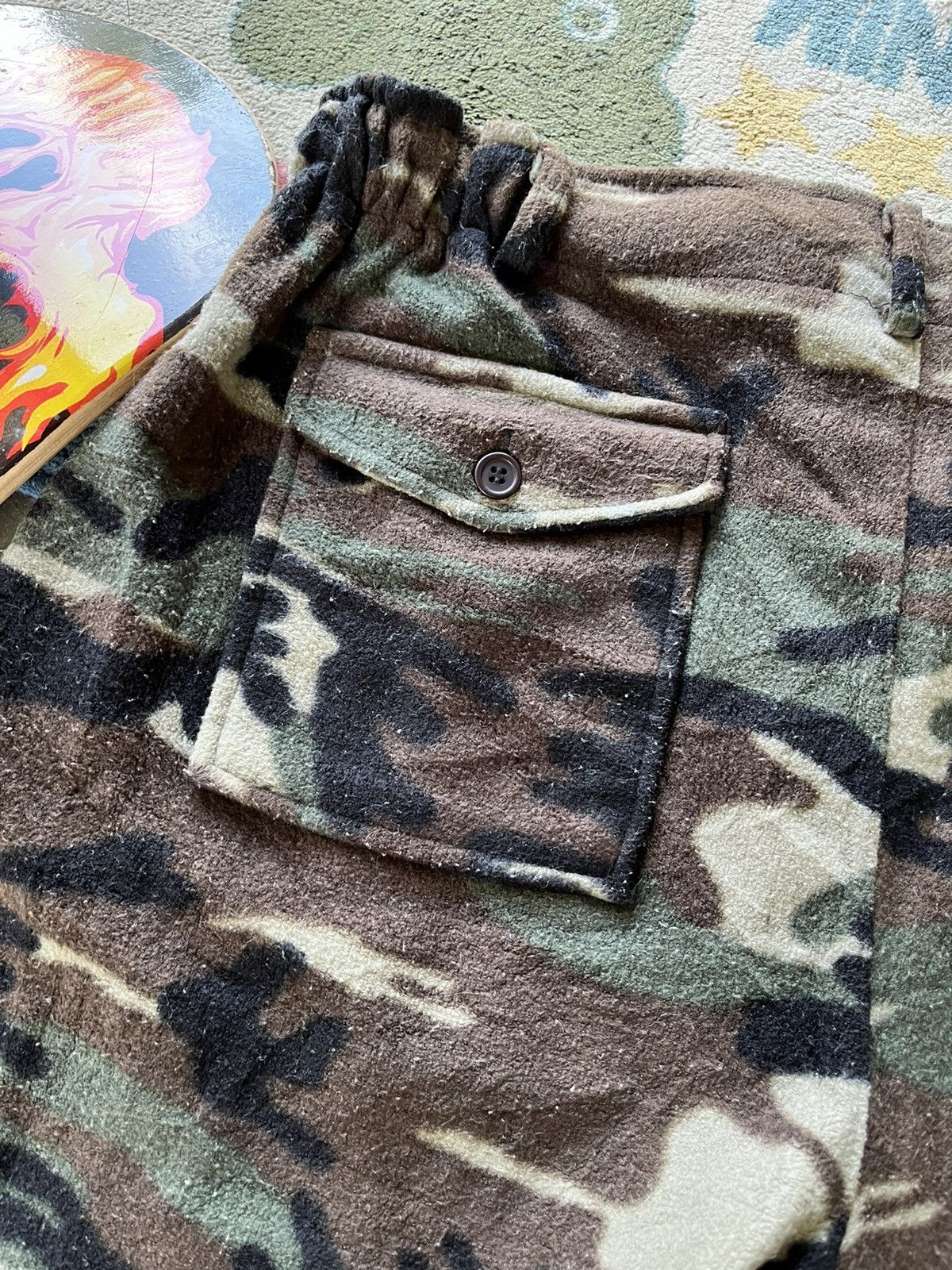 Japanese Brand 🔥CAMOUFLAGE🔥 Shorts Pants Size US 34 / EU 50 - 7 Thumbnail