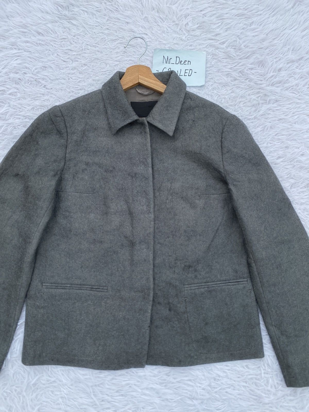 Prada Rare Vintage PRADA Wool Short Coat/Jacket Size US S / EU 44-46 / 1 - 5 Thumbnail