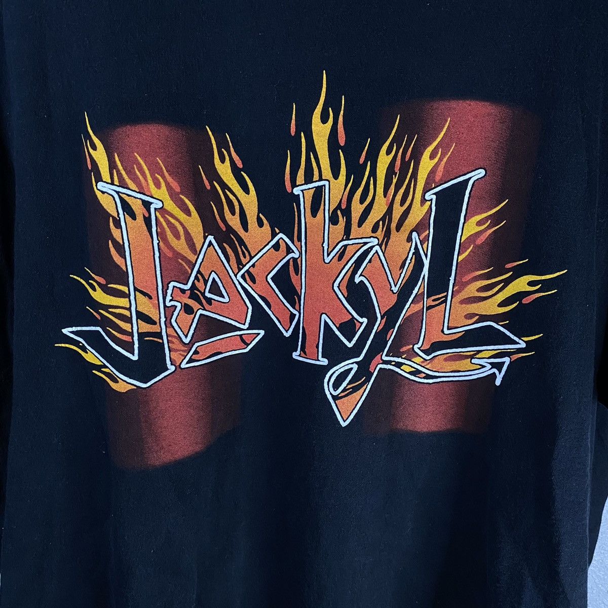 Band Tees × Vintage 1990s Jackyl Band Tee Size US XL / EU 56 / 4 - 2 Thumbnail