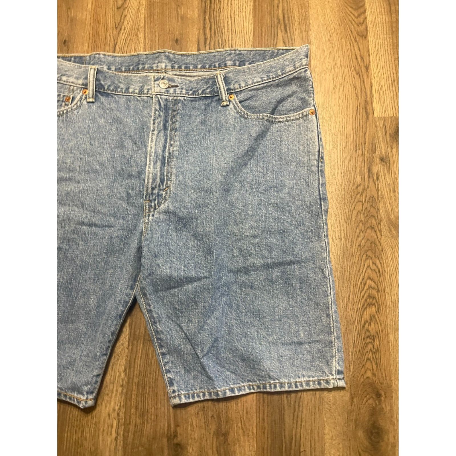 Levi's Levi's 505 Shorts Men's Size 40 Blue Denim Bermuda 5-Pockets Casual Bermuda Pockets Size US 40 / EU 56 - 4 Thumbnail