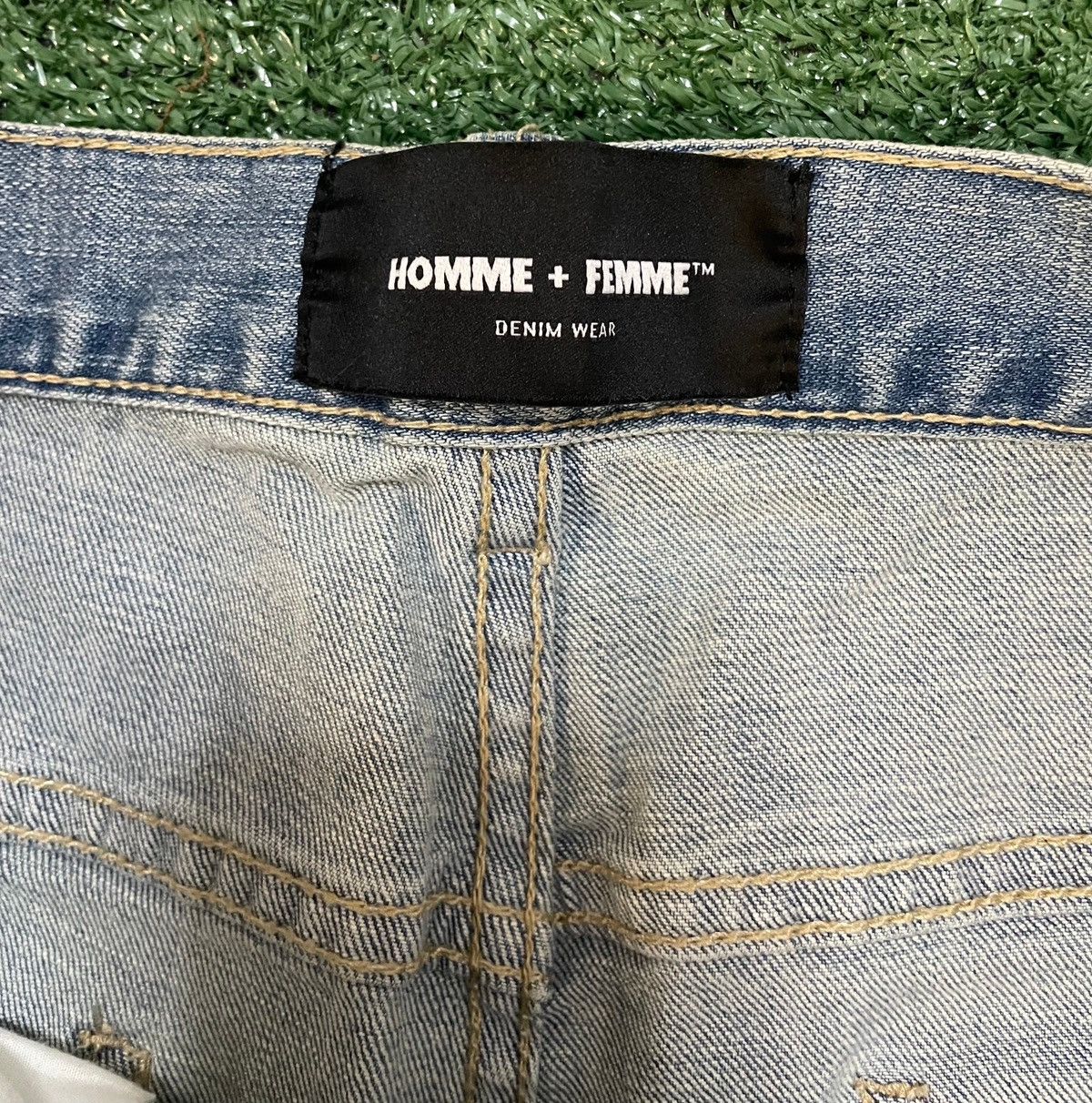 Homme + Femme La Homme+Femme Tesla jeans Size US 40 / EU 56 - 6 Thumbnail