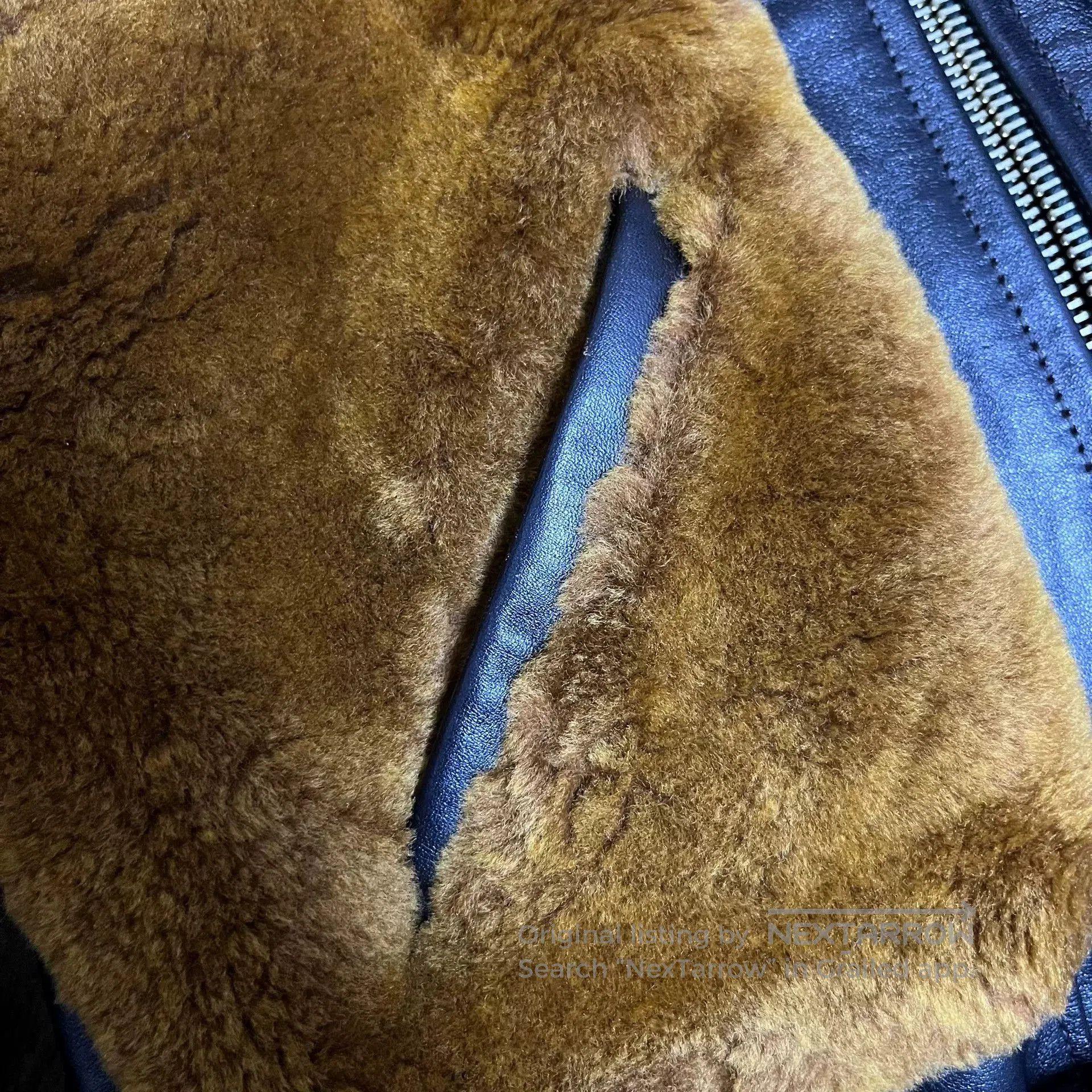 The Real McCoy's The Real McCoy Brown Bear Leather Jacket. Size US S / EU 44-46 / 1 - 7 Thumbnail