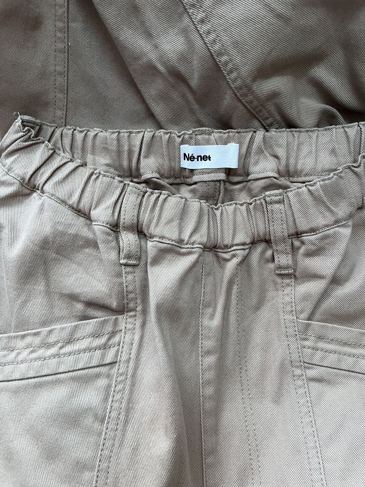 Ne-Net 2000s issey miyake bush- khaki #C2 Size US 28 / EU 44 - 9 Thumbnail