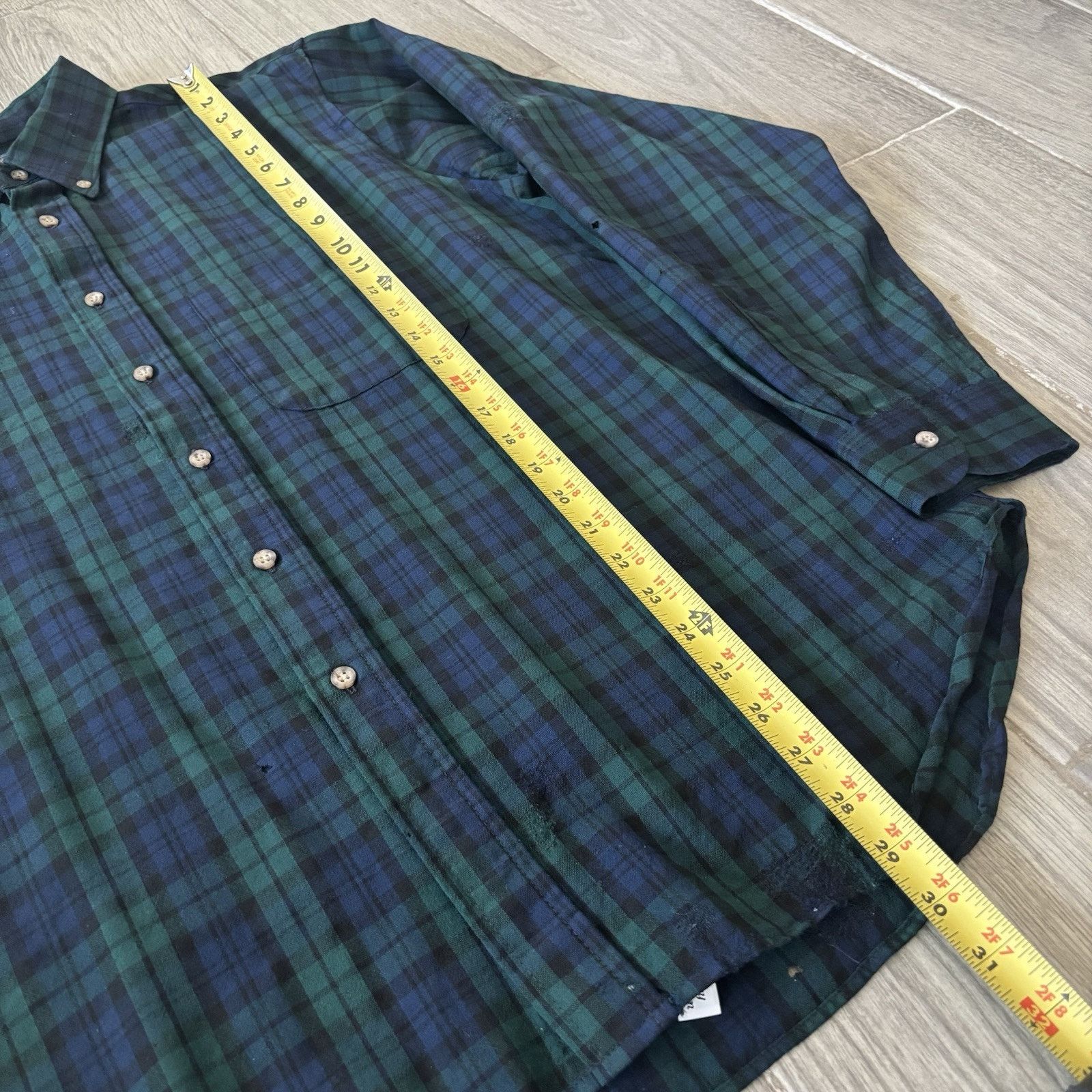 Pendleton Vintage 70’s Sir Pendleton Wool Shirt Tartan Green Men’s XL Size US XL / EU 56 / 4 - 12 Thumbnail