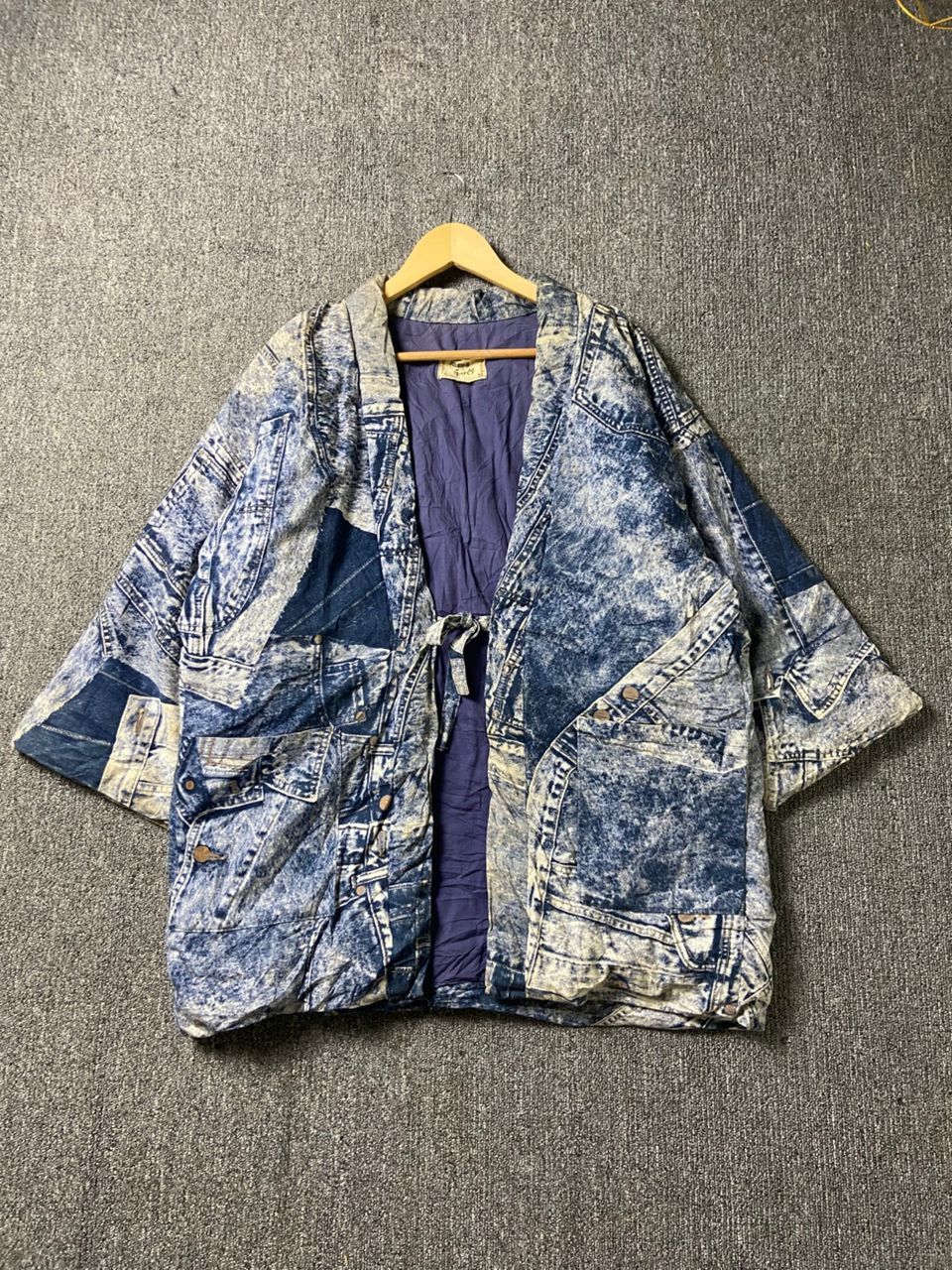 Japanese Brand Kuwano Japanese Brand Acid Wash Kimono (185) Size US M / EU 48-50 / 2 - 1 Thumbnail