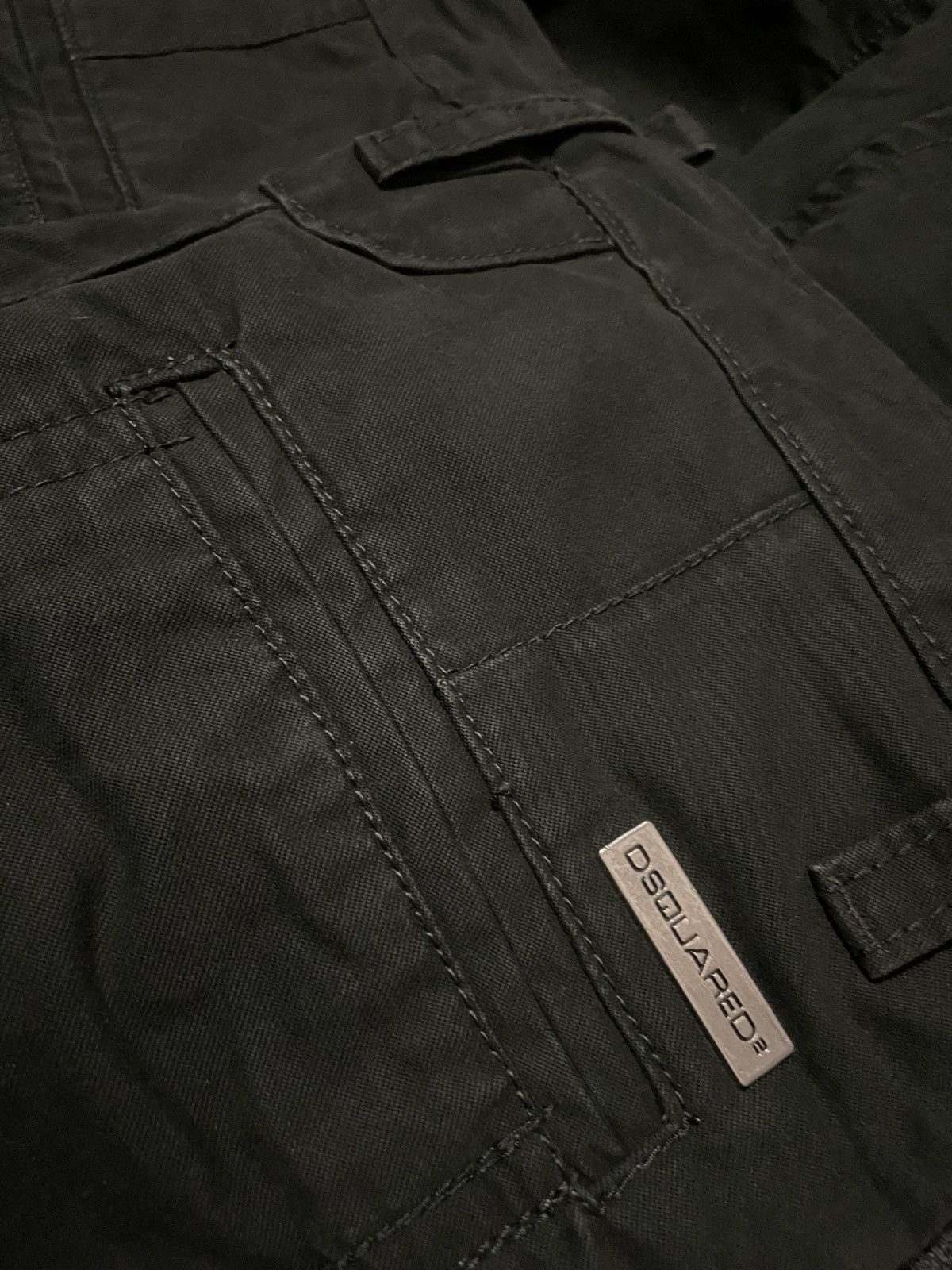 Dsquared2 × If Six Was Nine × Le Grande Bleu (L.G.B.) Dsquared2 Rib on waist bikers pants Size US 30 / EU 46 - 7 Thumbnail