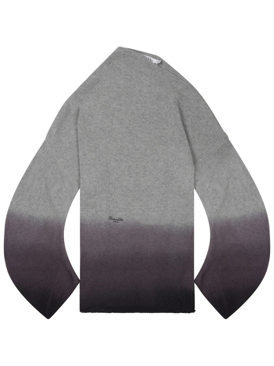 Dior DIOR MAGLIA IN CACHEMIRE SFUMATA - GREY Size M / US 6-8 / IT 42-44 - 1 Thumbnail