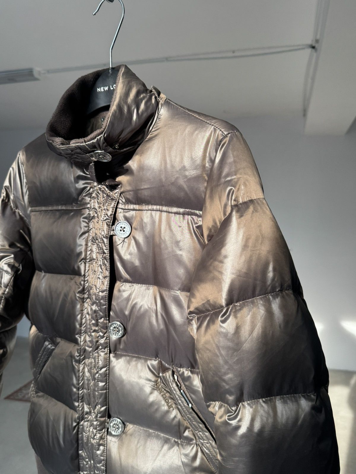 Barbour Vintage Barbour Brown Down Jacket Size S / US 4 / IT 40 - 5 Thumbnail