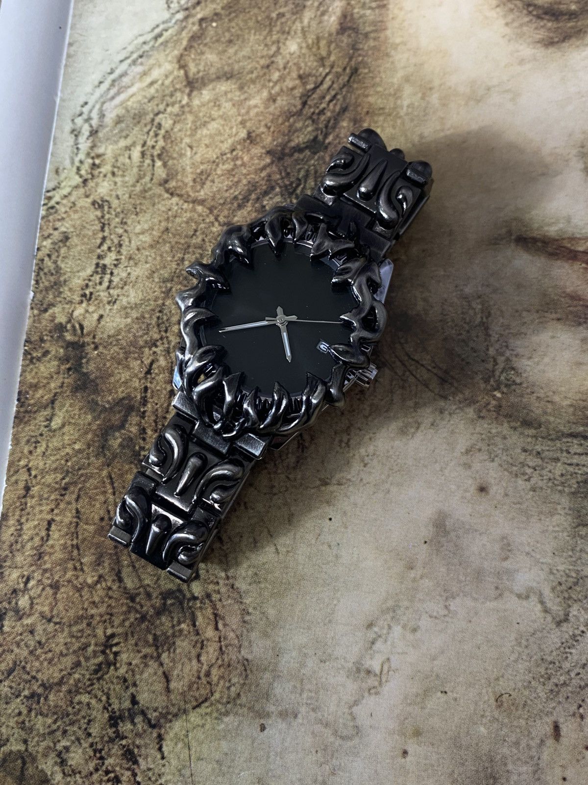 Japanese Brand Very Rare Futuristic Gothic Thorn Watch Cyber Y2K Opium Size ONE SIZE - 4 Thumbnail
