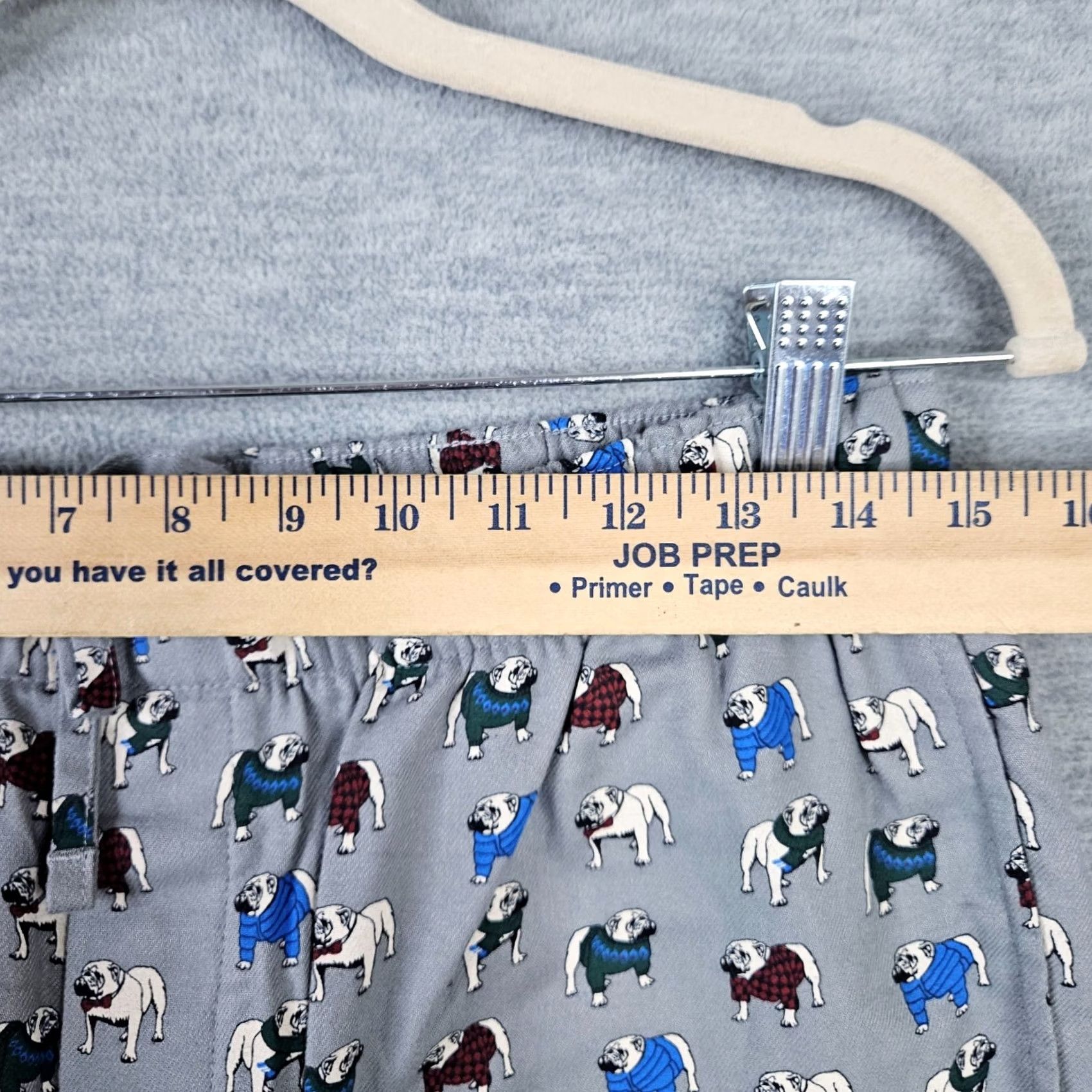 Banana Republic Banana Republic Pajama Lounge Pants Pug Dog Printed Flannel Cotton Men's M Size US 31 - 6 Thumbnail