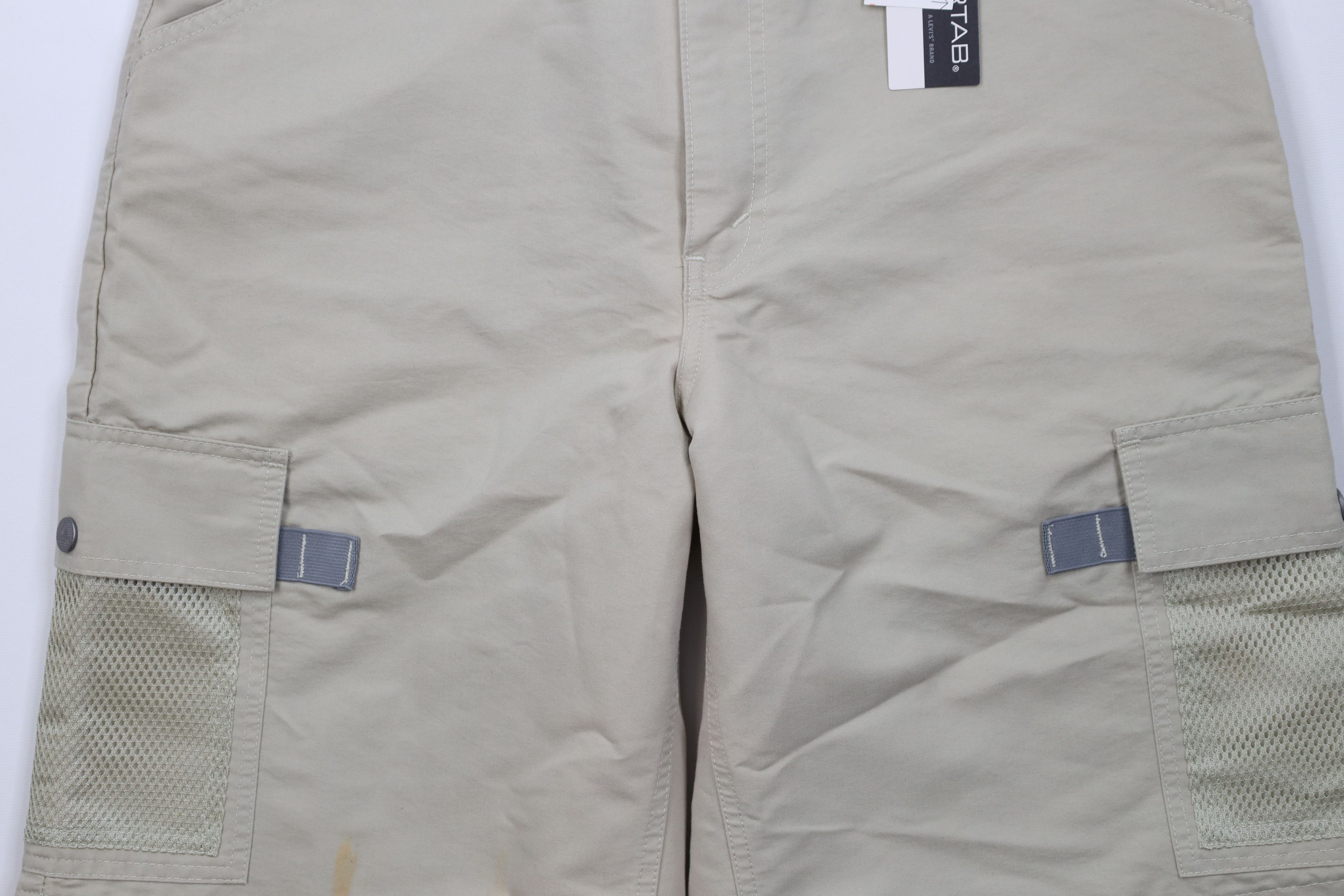 Levi's Deadstock Vintage 90s Levis SilverTab Pocket Cargo Shorts Size US 34 / EU 50 - 3 Thumbnail