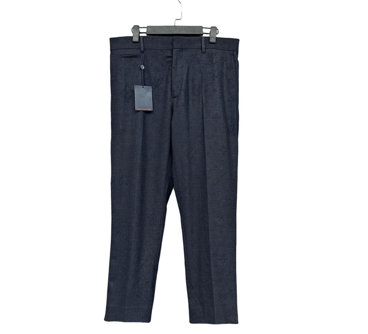 Louis Vuitton Louis Vuitton Monogram Wool Trousers 44 Size US 28 / EU 44 - 1 Thumbnail