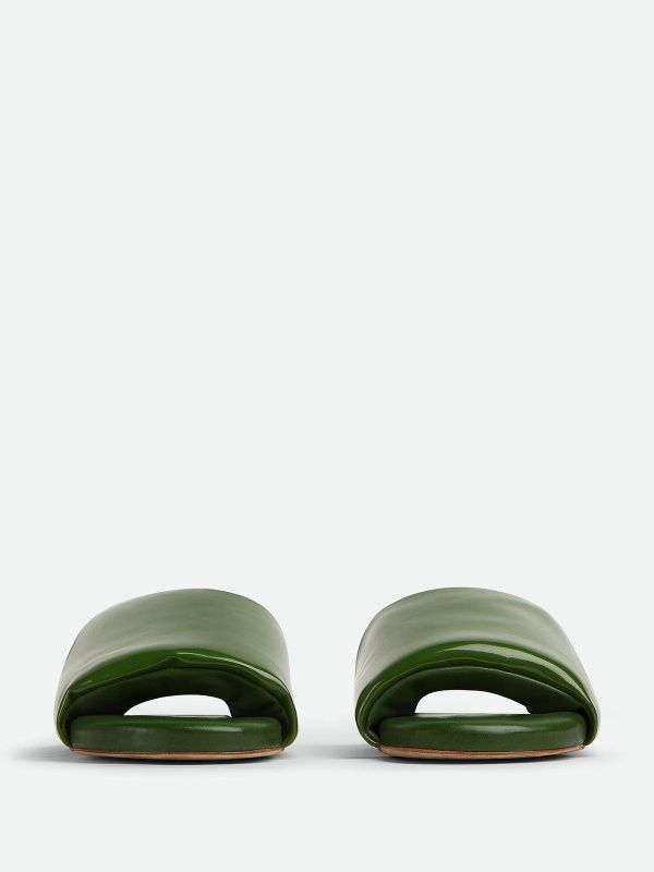 Bottega Veneta o1y0526 Slippers in Military Green Size US 7 / EU 40 - 2 Thumbnail