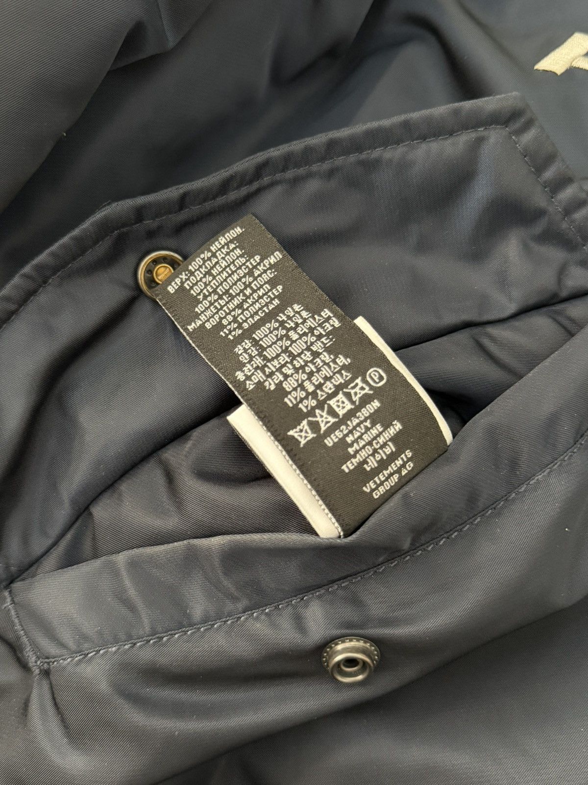 Vetements Vetements Motorsport Racing Bomber Sz.M Size US M / EU 48-50 / 2 - 9 Thumbnail