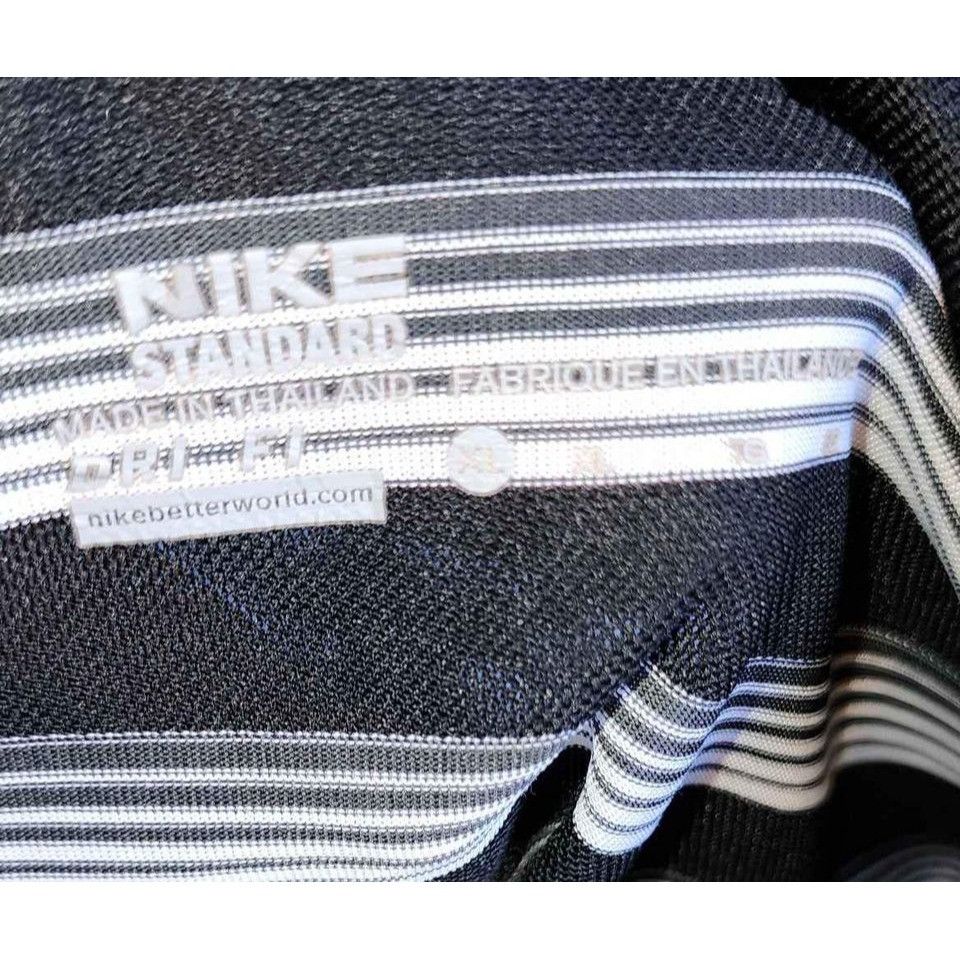 Nike Nike Mens XL Xlarge Standard Black White Short Sleeve Polo S Size US XL / EU 56 / 4 - 8 Thumbnail