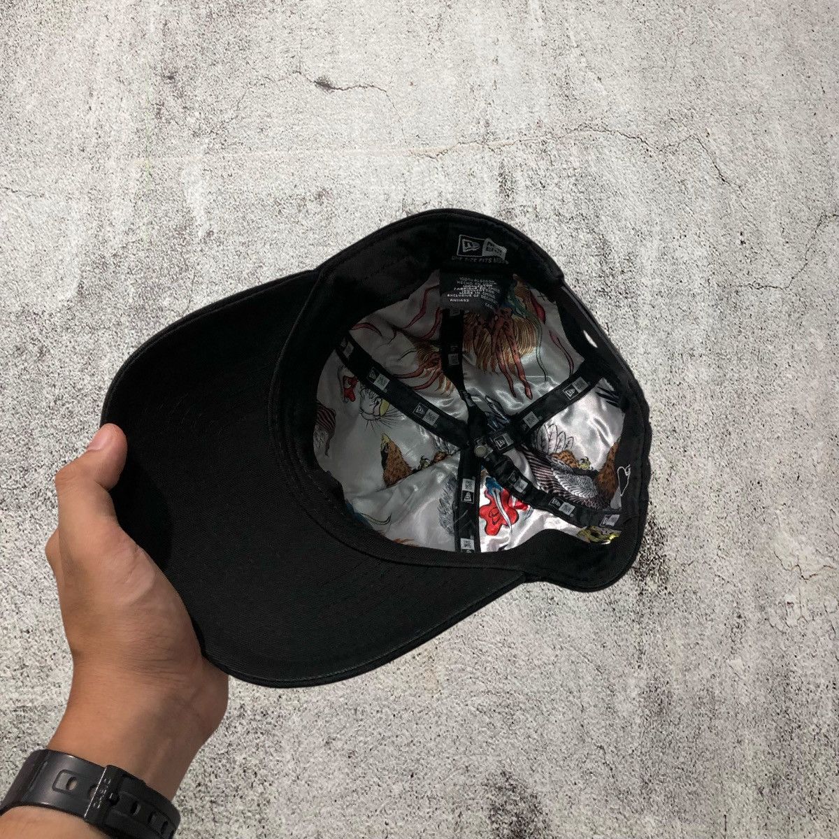 New Era Vintage New Era Tattoo Pack E-Frame Baseball Cap Black Size ONE SIZE - 6 Thumbnail