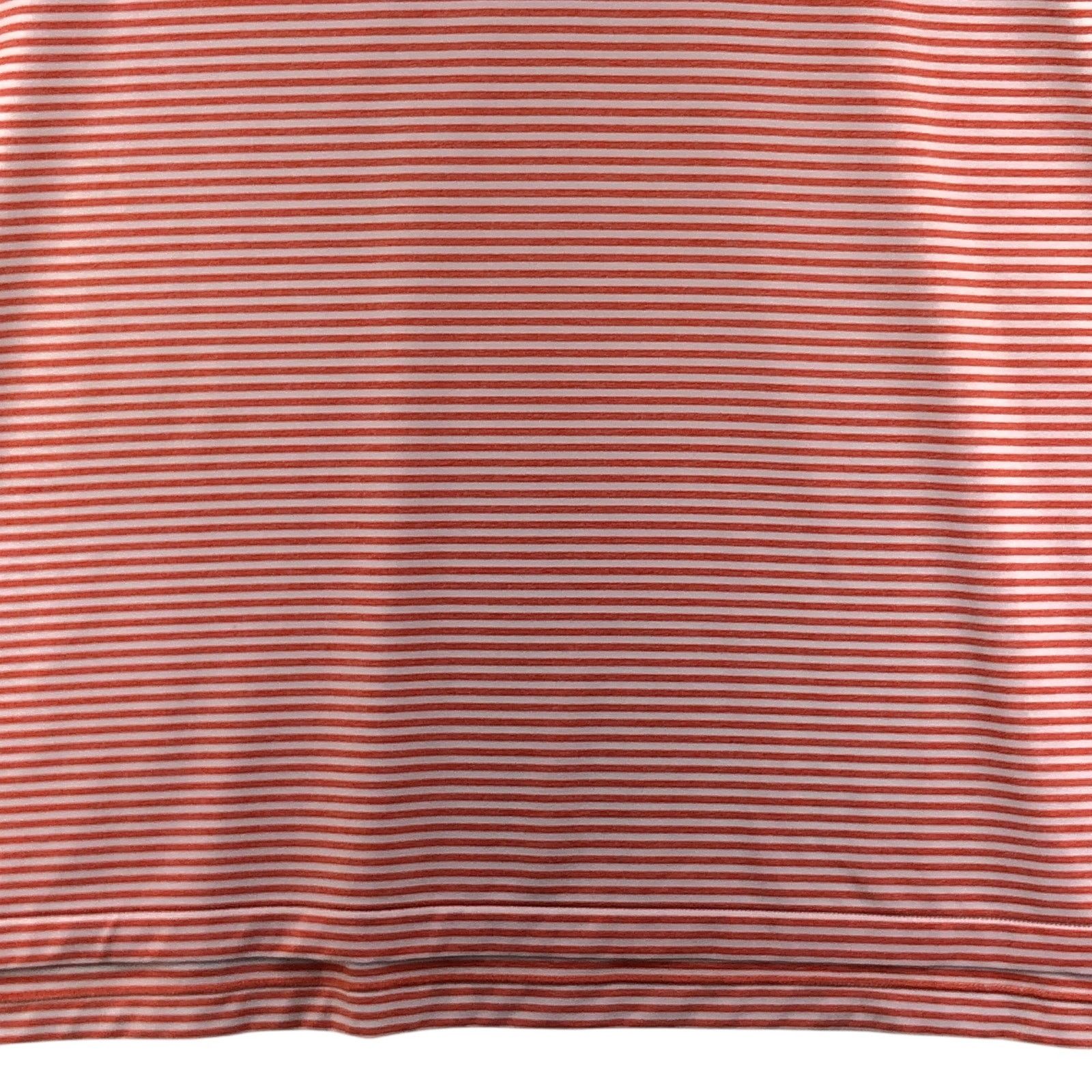 Peter Millar Peter Millar Size XXL Polo Shirt Striped Orange Hualalai Size US XXL / EU 58 / 5 - 3 Thumbnail