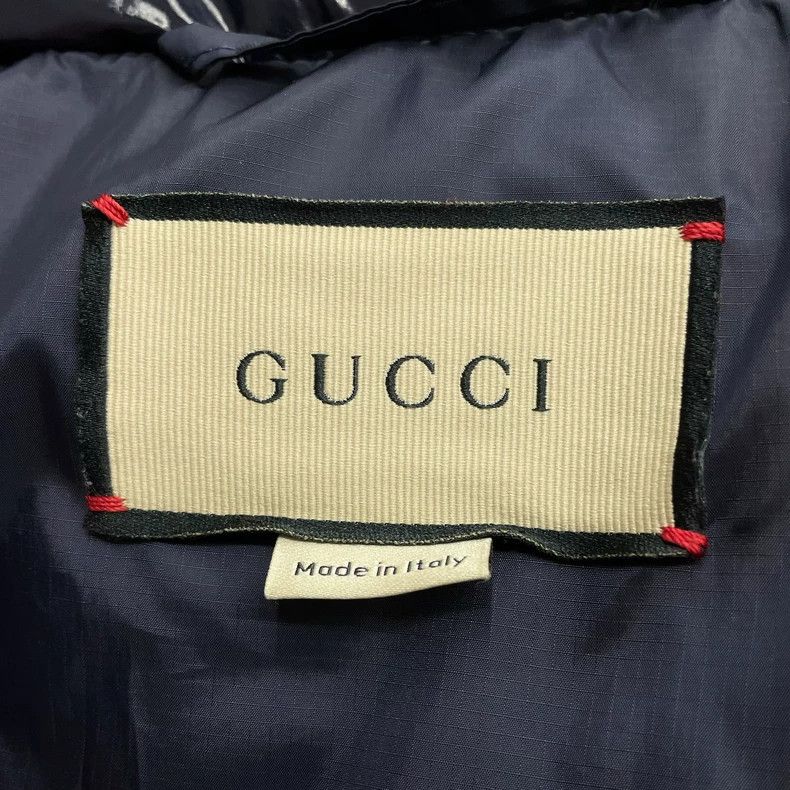Gucci Gucci Dark blue down jacket 2502-Nextarrow Size US M / EU 48-50 / 2 - 5 Thumbnail