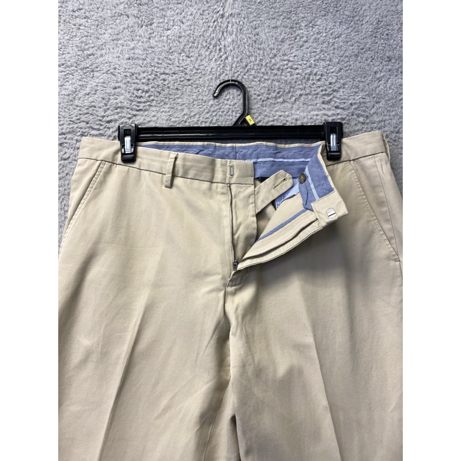 J.Crew J.CREW Chino Pants Mens 36x32 Beige Khaki Slim Fit Casual Dress Wide-Leg Retro Size US 36 / EU 52 - 2 Thumbnail