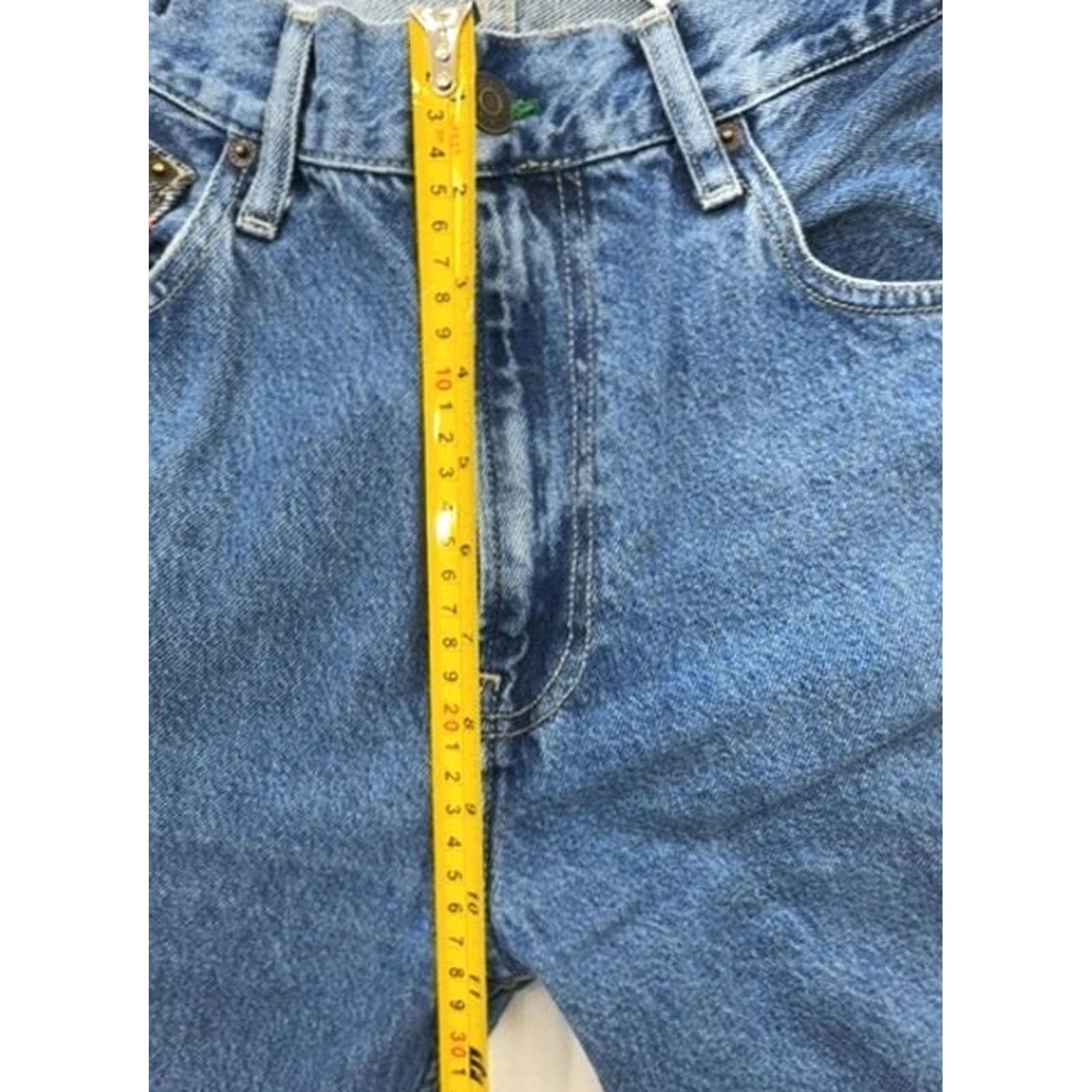 Vintage Tommy Jeans Jeans Men’s Medium Blue Classic Fit 34x32 Size US 34 / EU 50 - 7 Thumbnail