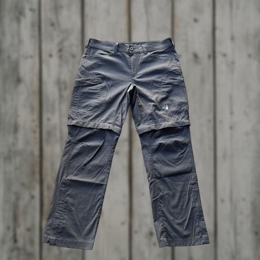 Eddie Bauer Eddie Bauer Pants Mens 36x30 Gray First Ascent Convertible Straight Fit Hike Chino Zip Shorts Conversion Regular Mens Size US 36 / EU 52 - 1 Thumbnail