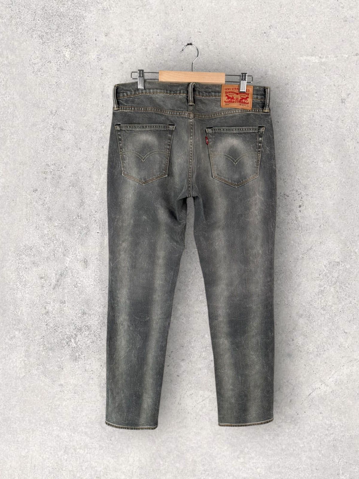 Levi's Levis 511 Garment Dyed Distressed Denim Jeans Size US 32 / EU 48 - 1 Thumbnail