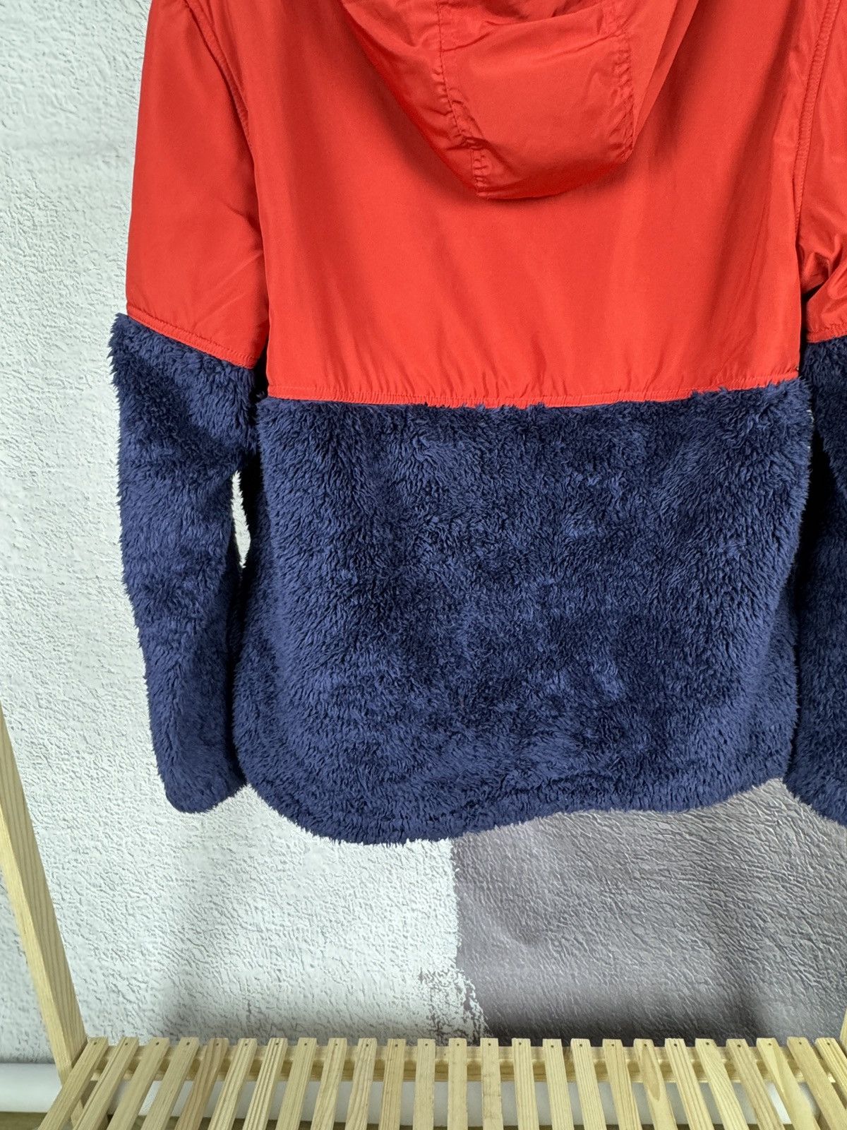 Japanese Brand × Restoration Restoration Deep pile teddy fleece nylon fall winter hoodie Size US L / EU 52-54 / 3 - 13 Thumbnail